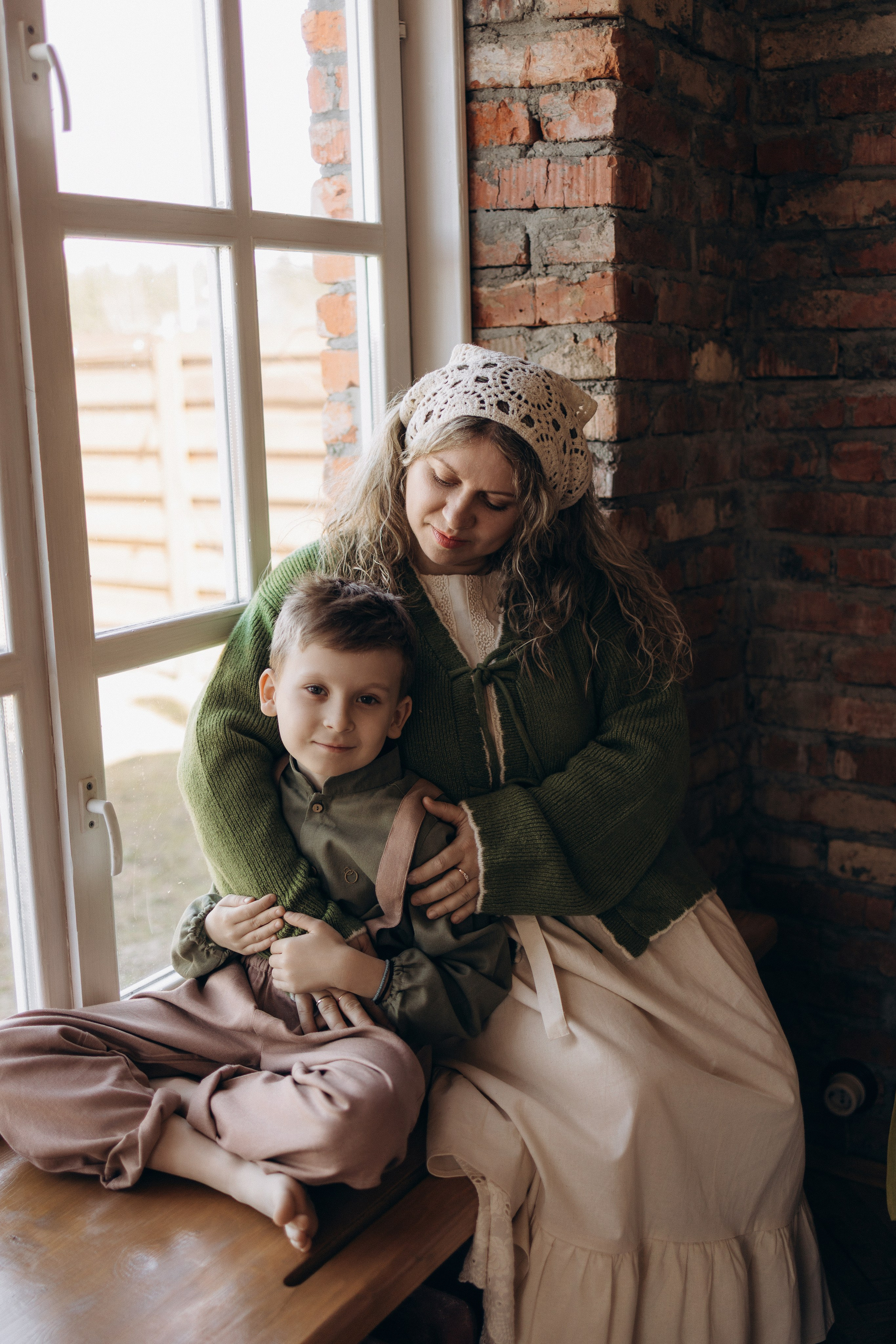 Семейная съемка в фотокоттедже. Семейный фотограф в Чехове