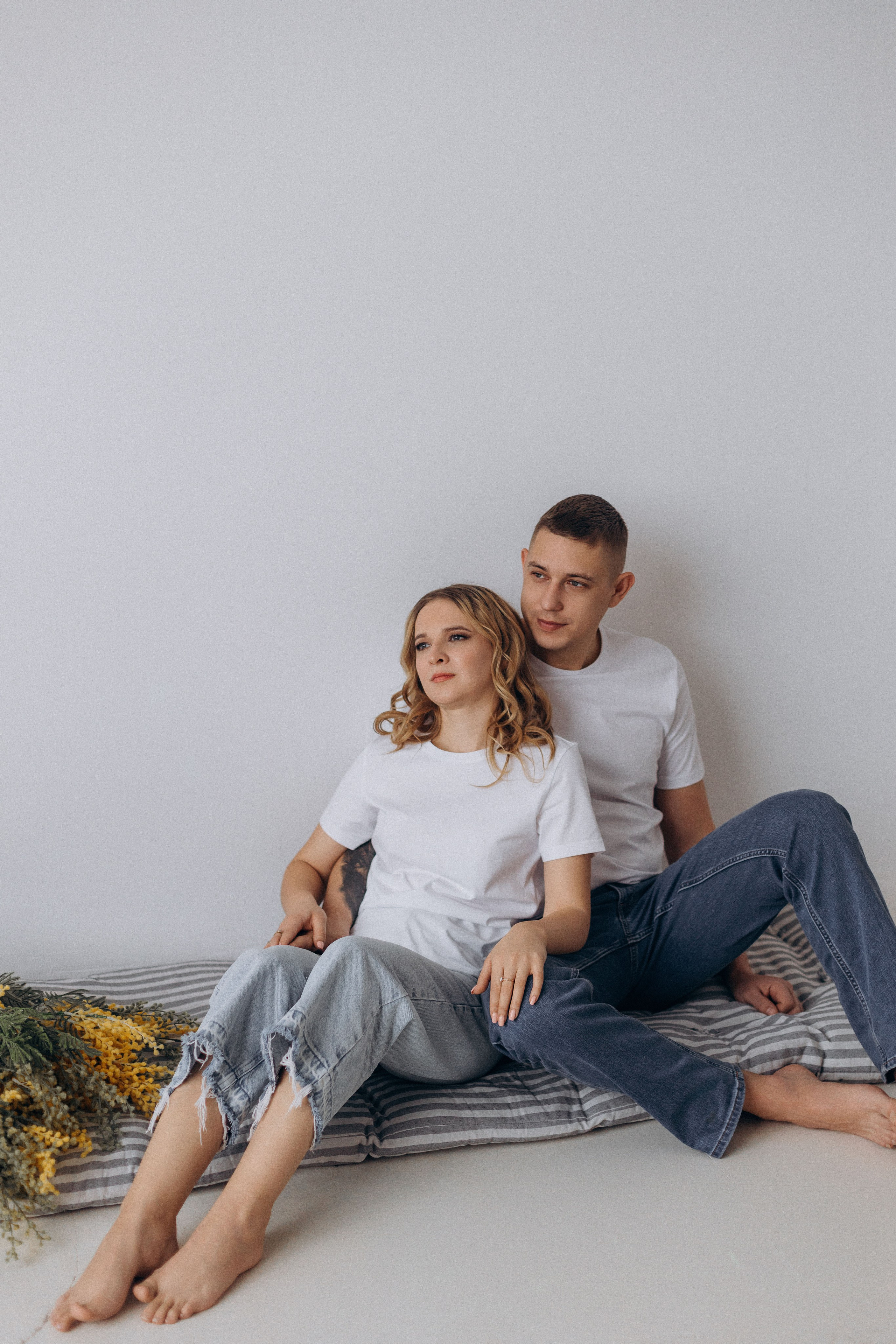 Фотоистория для двоих в студии. Семейный фотограф в Чехове