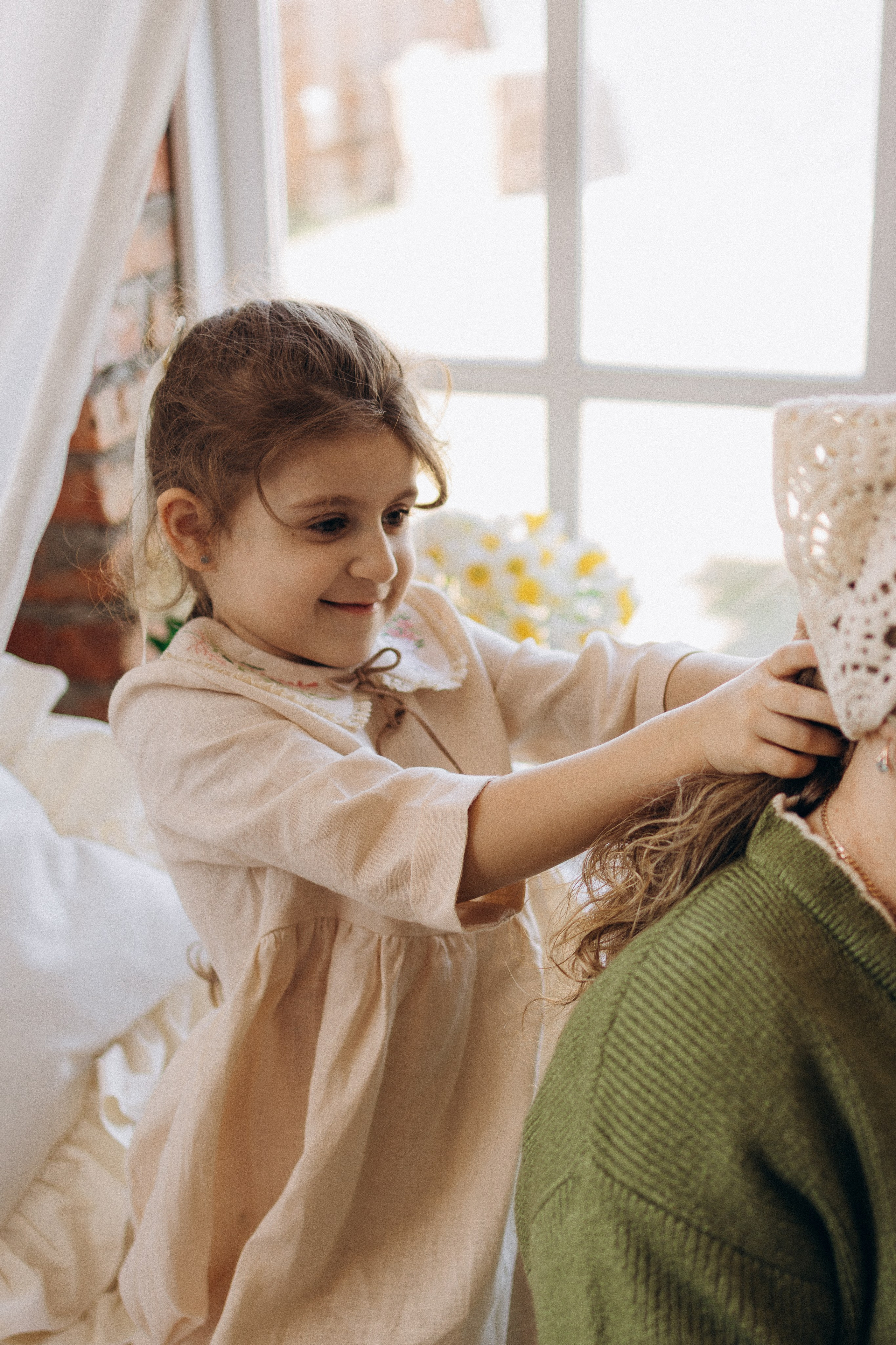 Семейная съемка в фотокоттедже. Семейный фотограф в Чехове