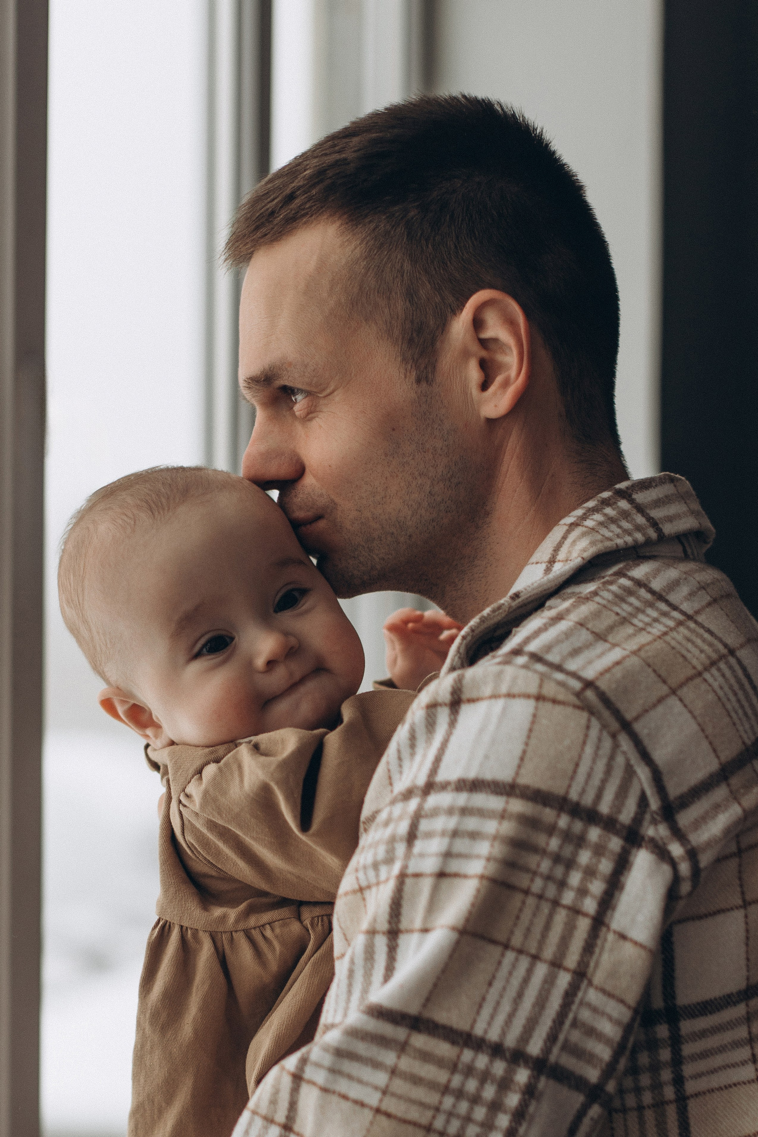 Семейная съемка с малышом в студии. Семейный фотограф в Чехове