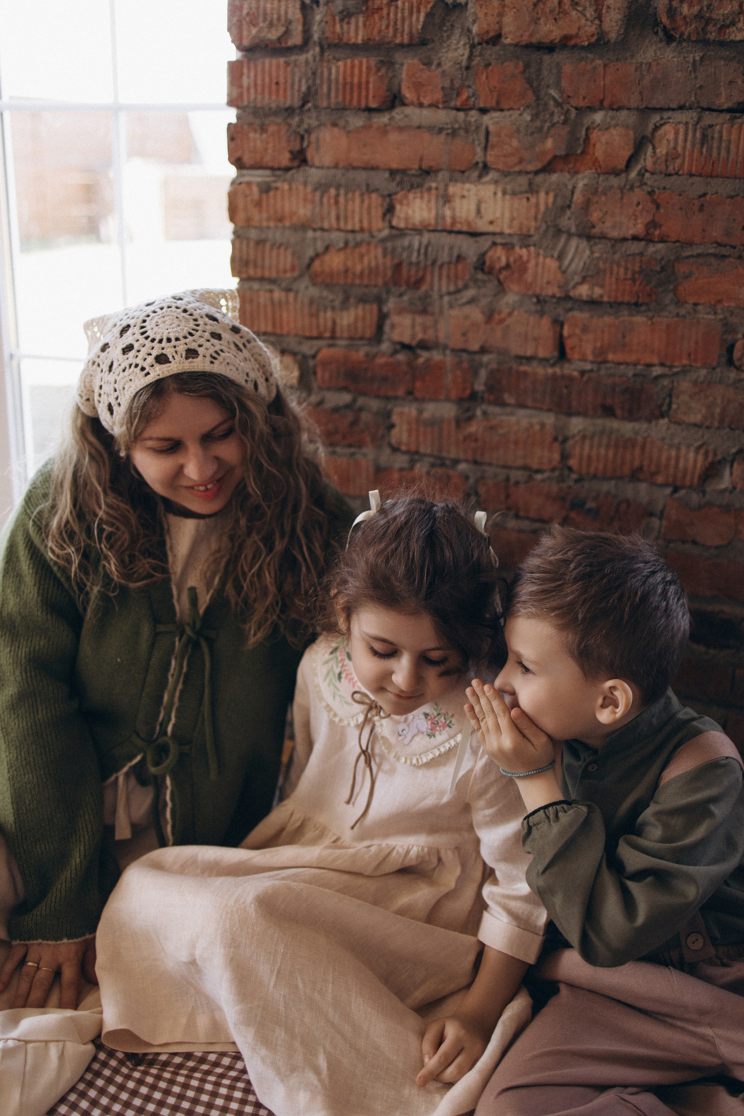 Семейная съемка в фотокоттедже. Семейный фотограф в Чехове