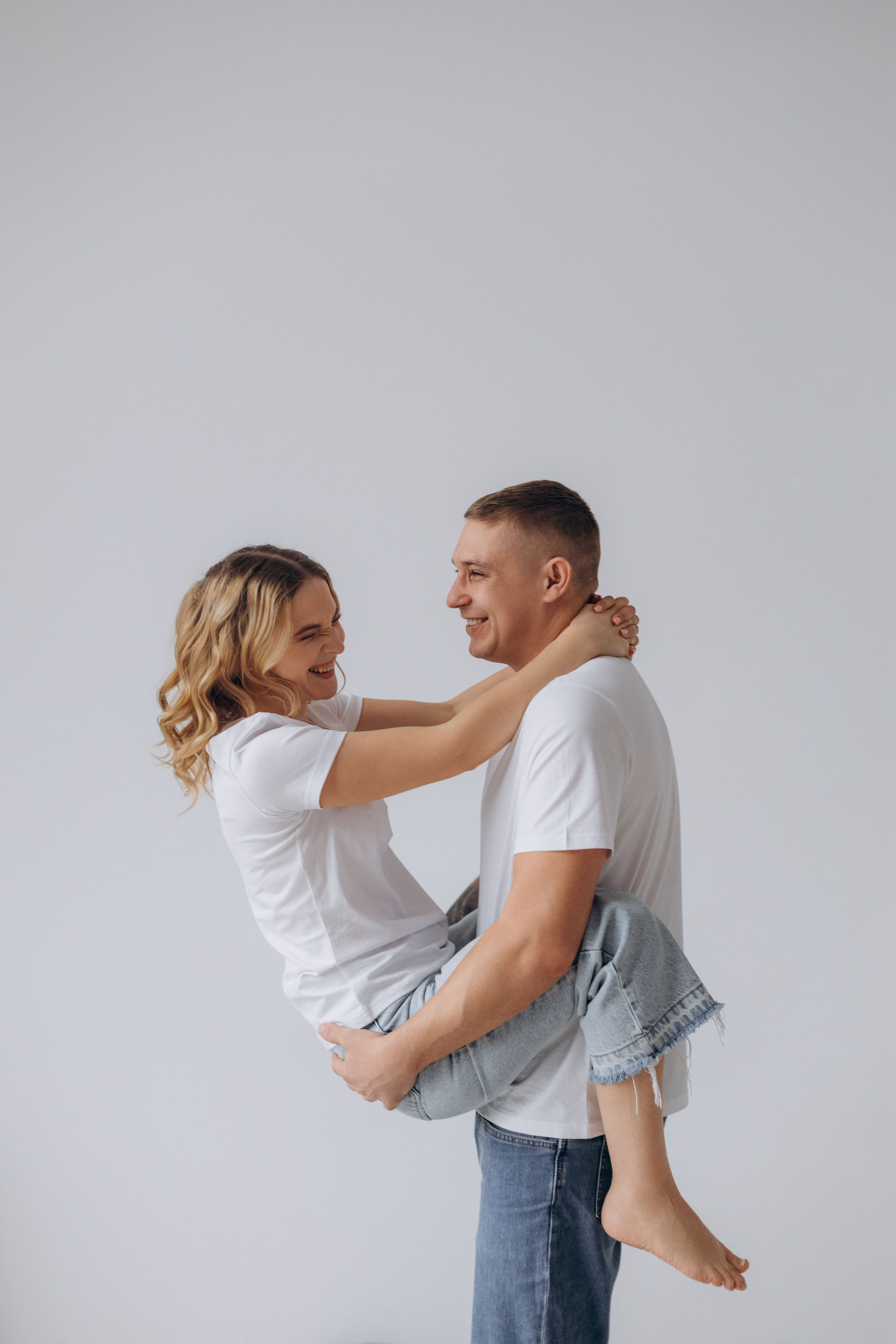 Фотоистория для двоих в студии. Семейный фотограф в Чехове