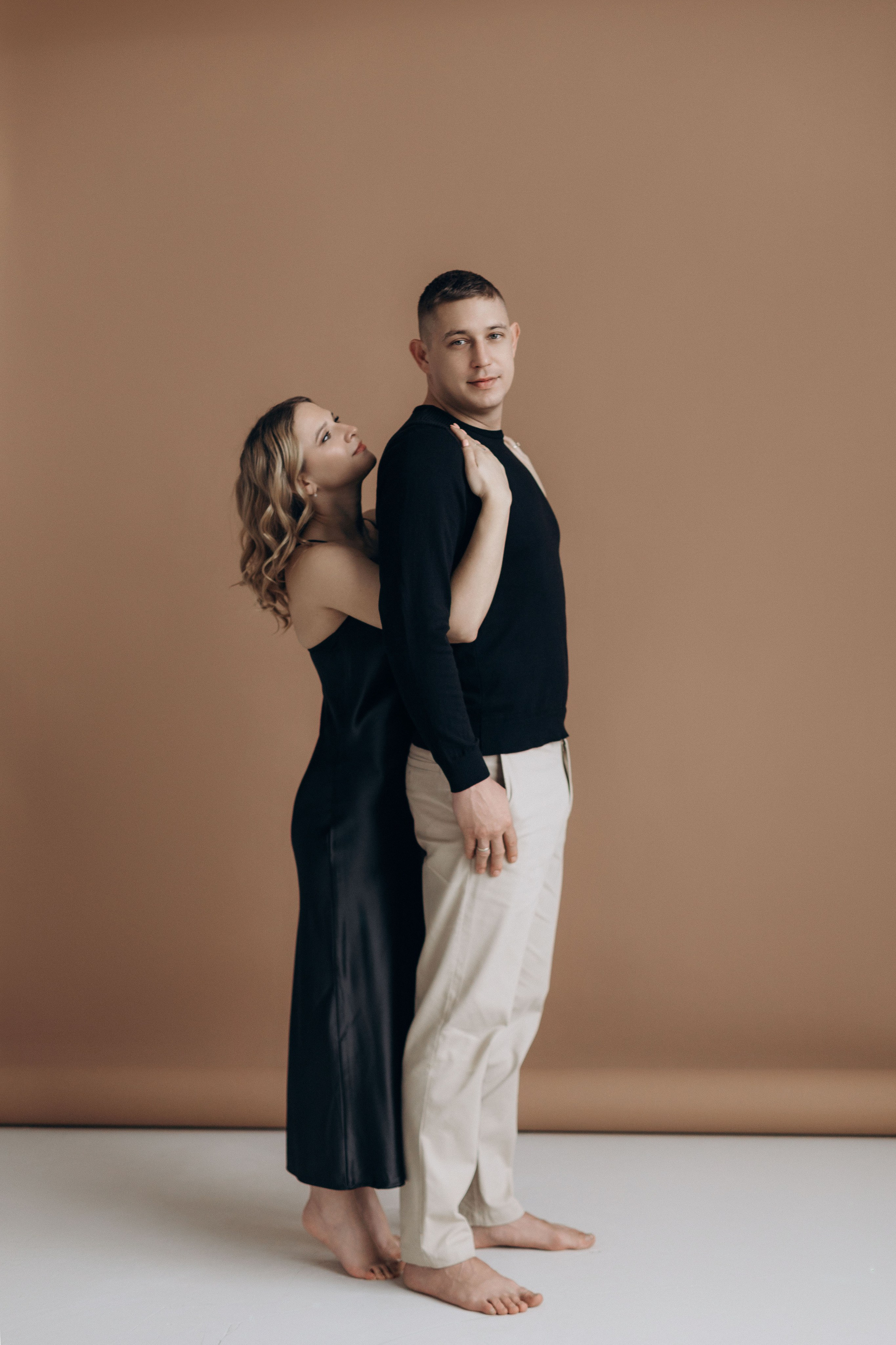 Фотоистория для двоих в студии. Семейный фотограф в Чехове