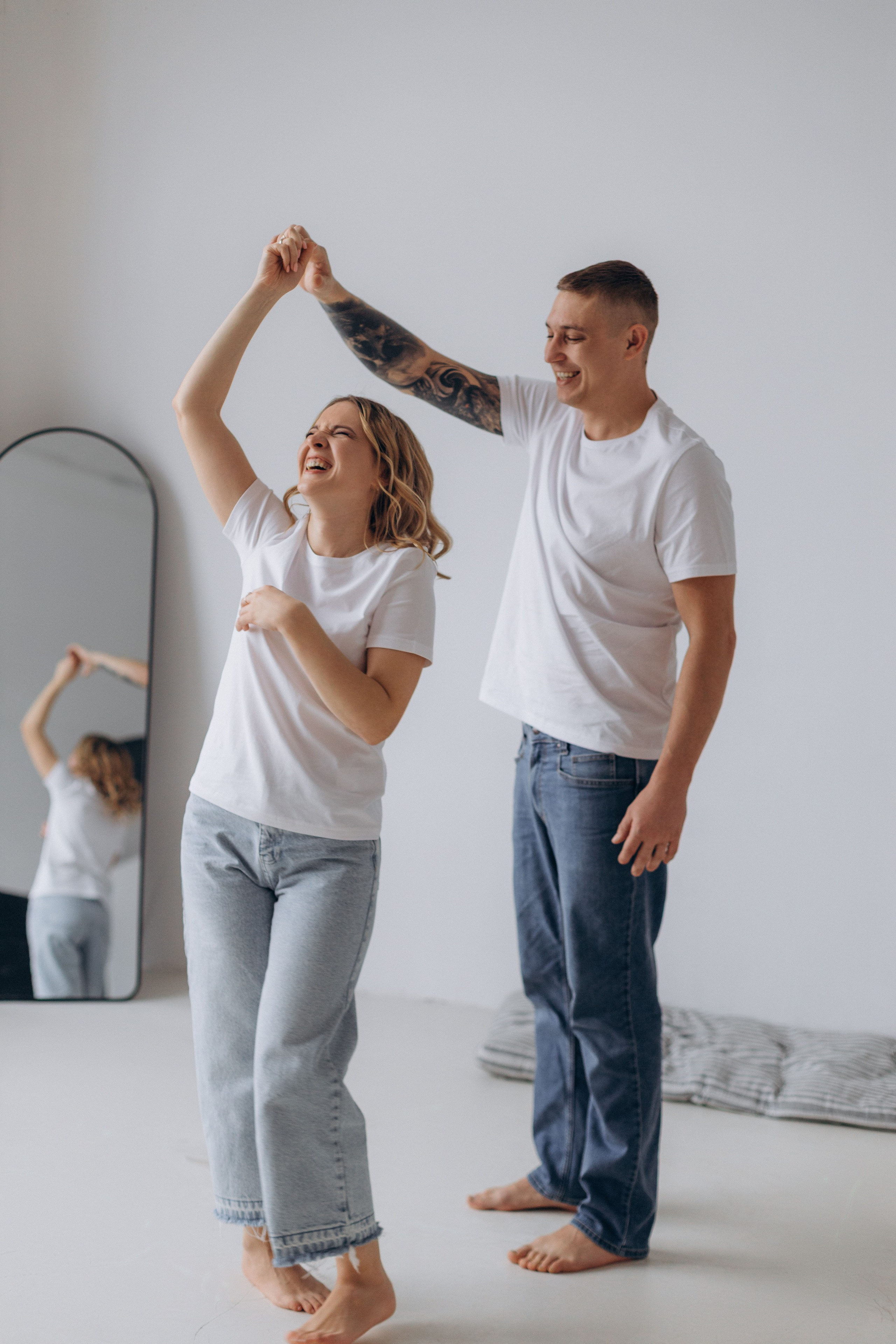 Фотоистория для двоих в студии. Семейный фотограф в Чехове