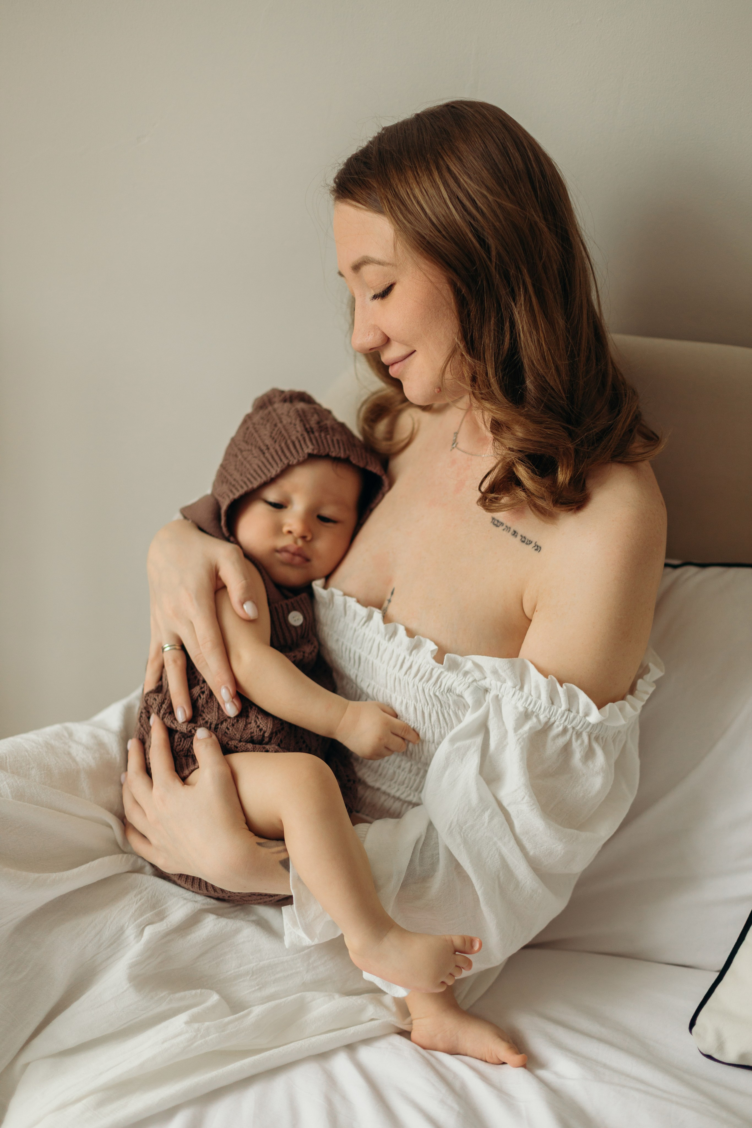 Семейная съемка в домашней обстановке. Семейный фотограф в Чехове