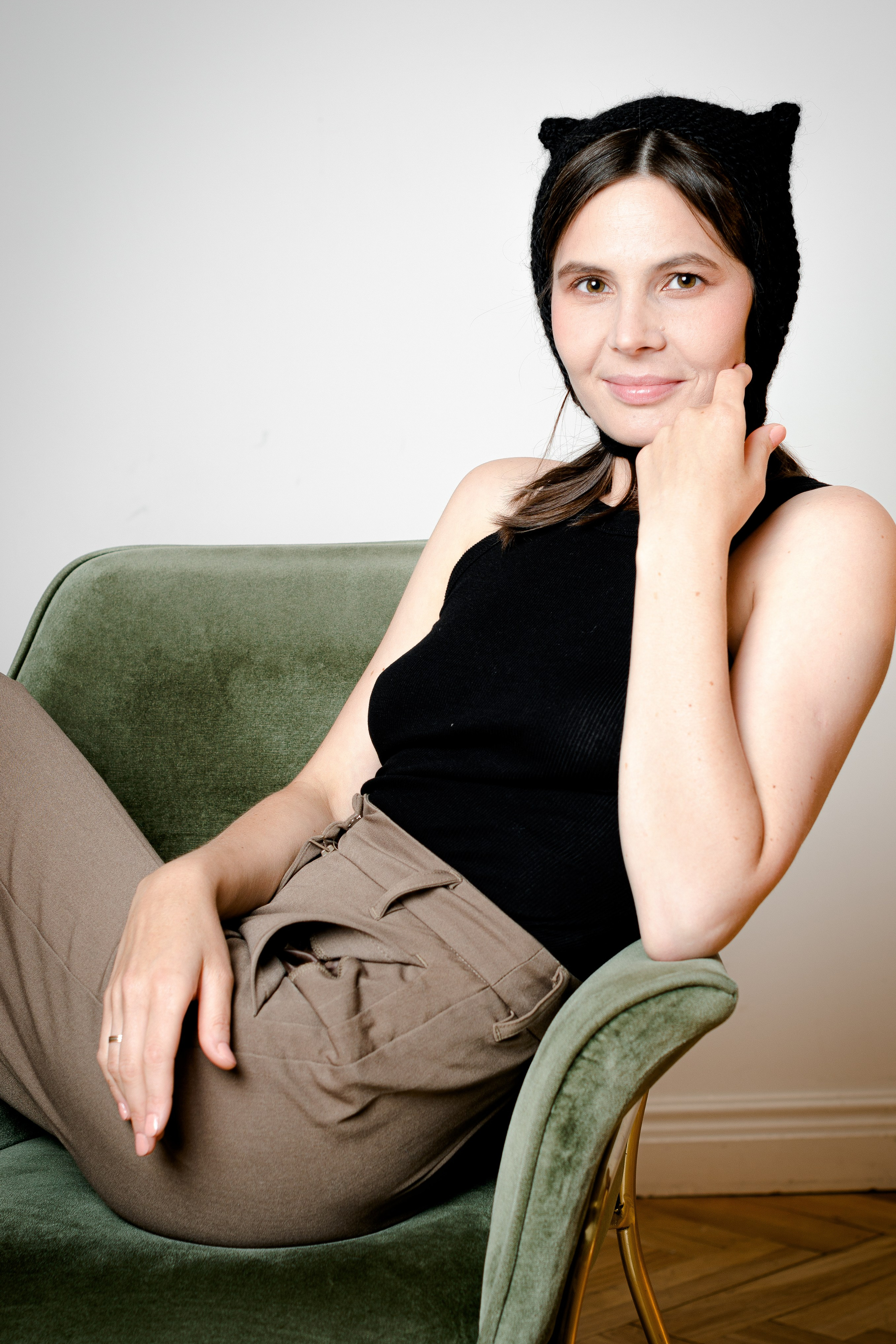 Контент съемка для вязанных изделий.