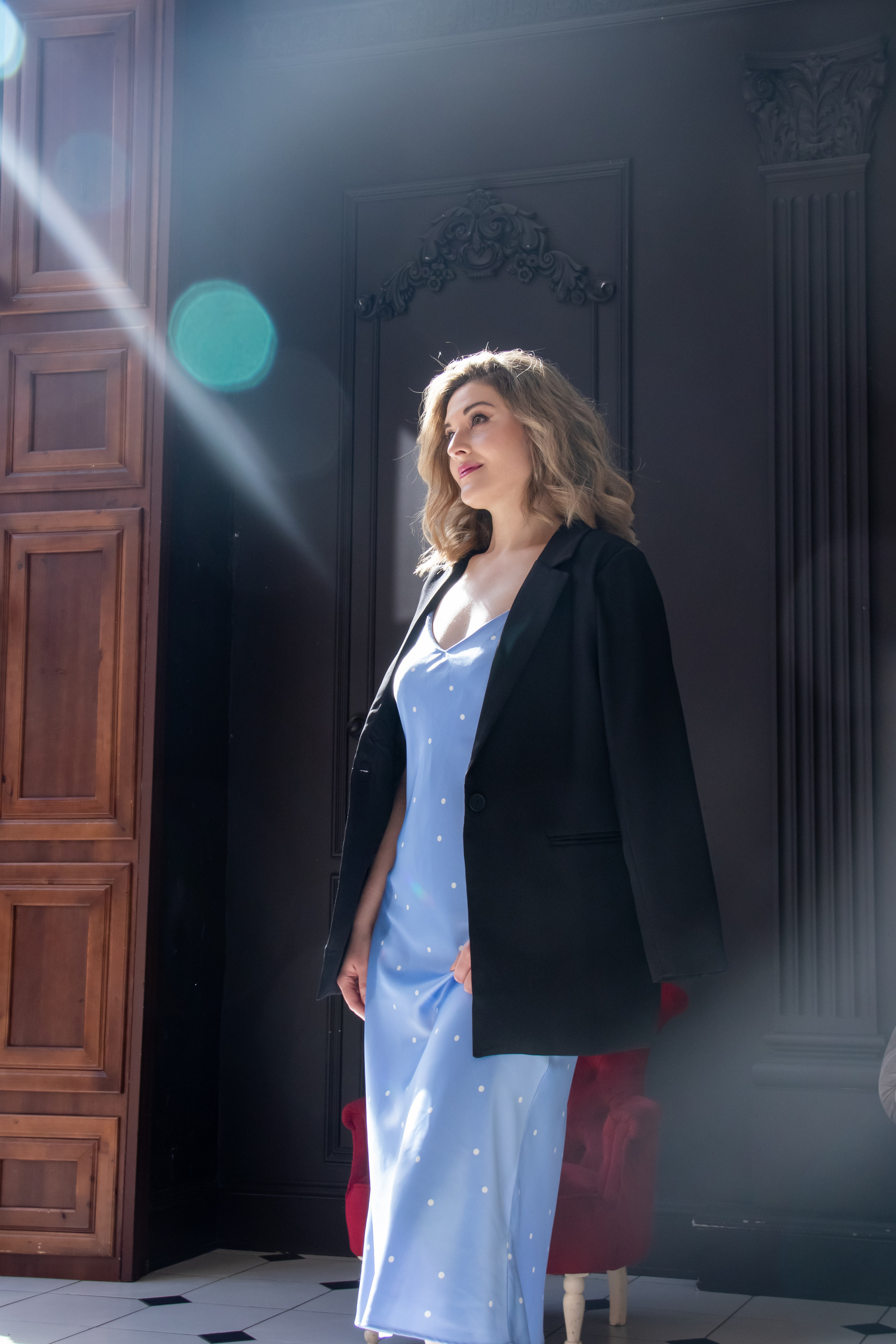 Кристина в студии Грэмми