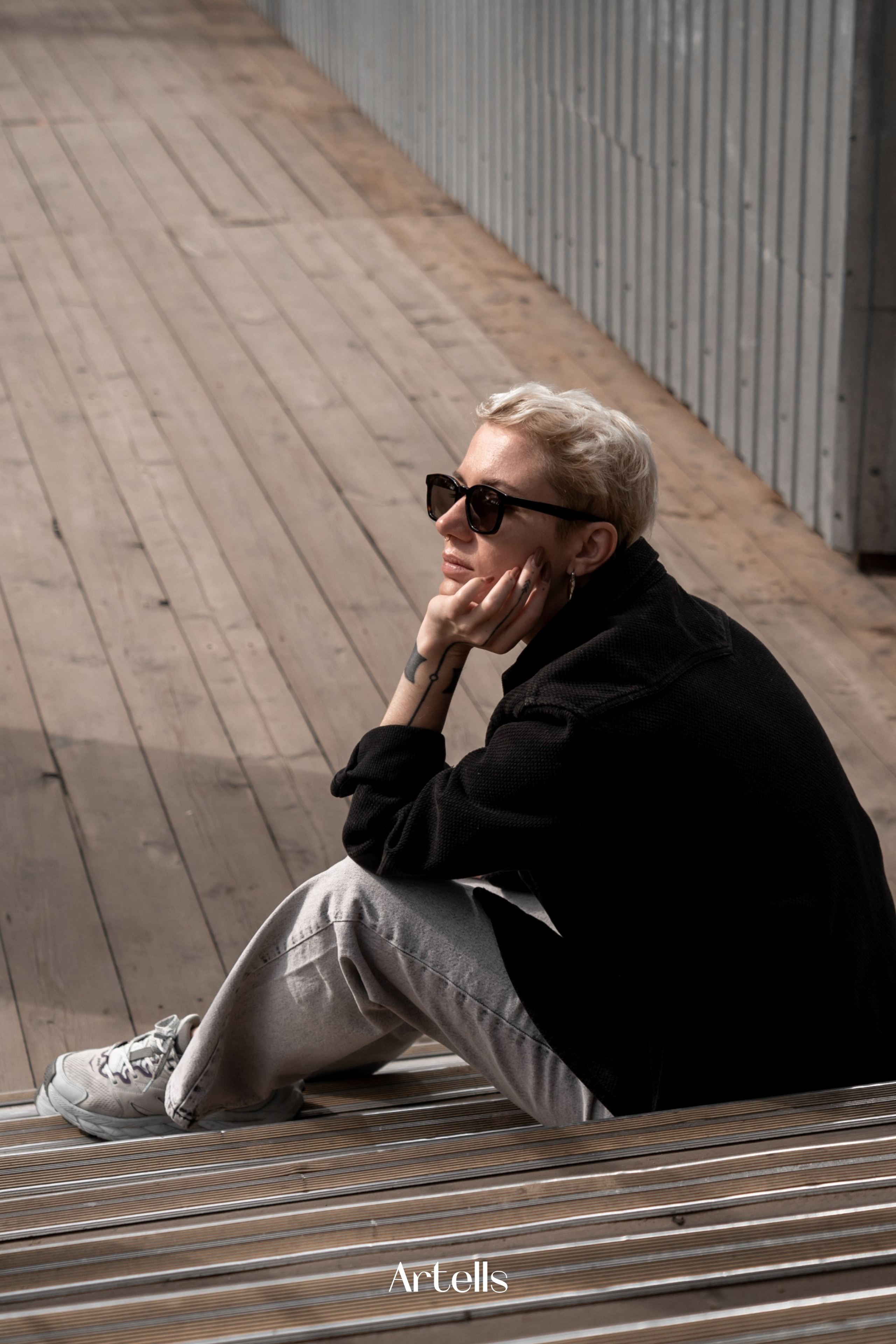 Waiting for the next train