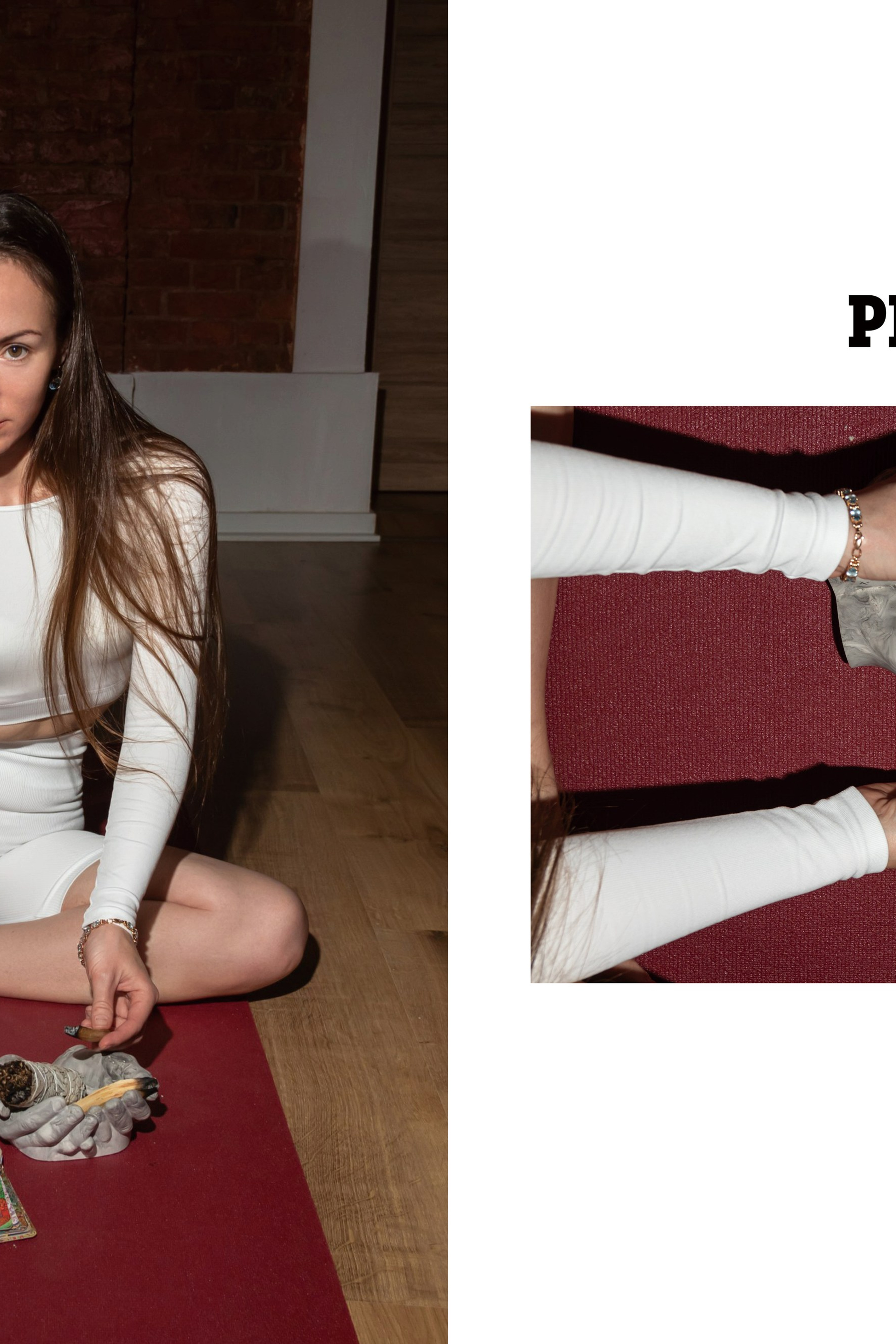 Yoga practice. Penida