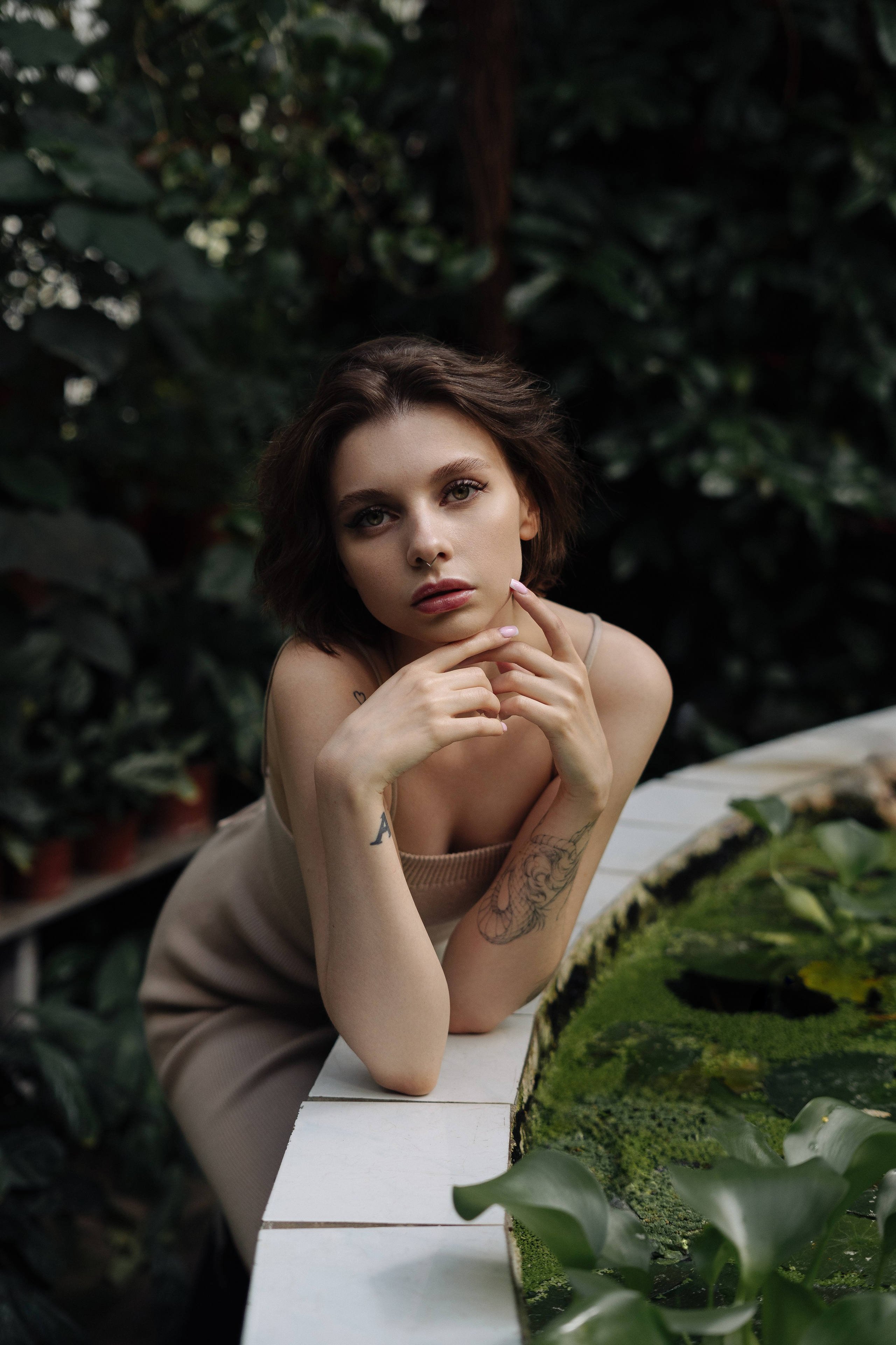 Аня — портретная съемка в роли феи в Ботаническом саду. Фотограф в Екатеринбурге Мария Меньщикова