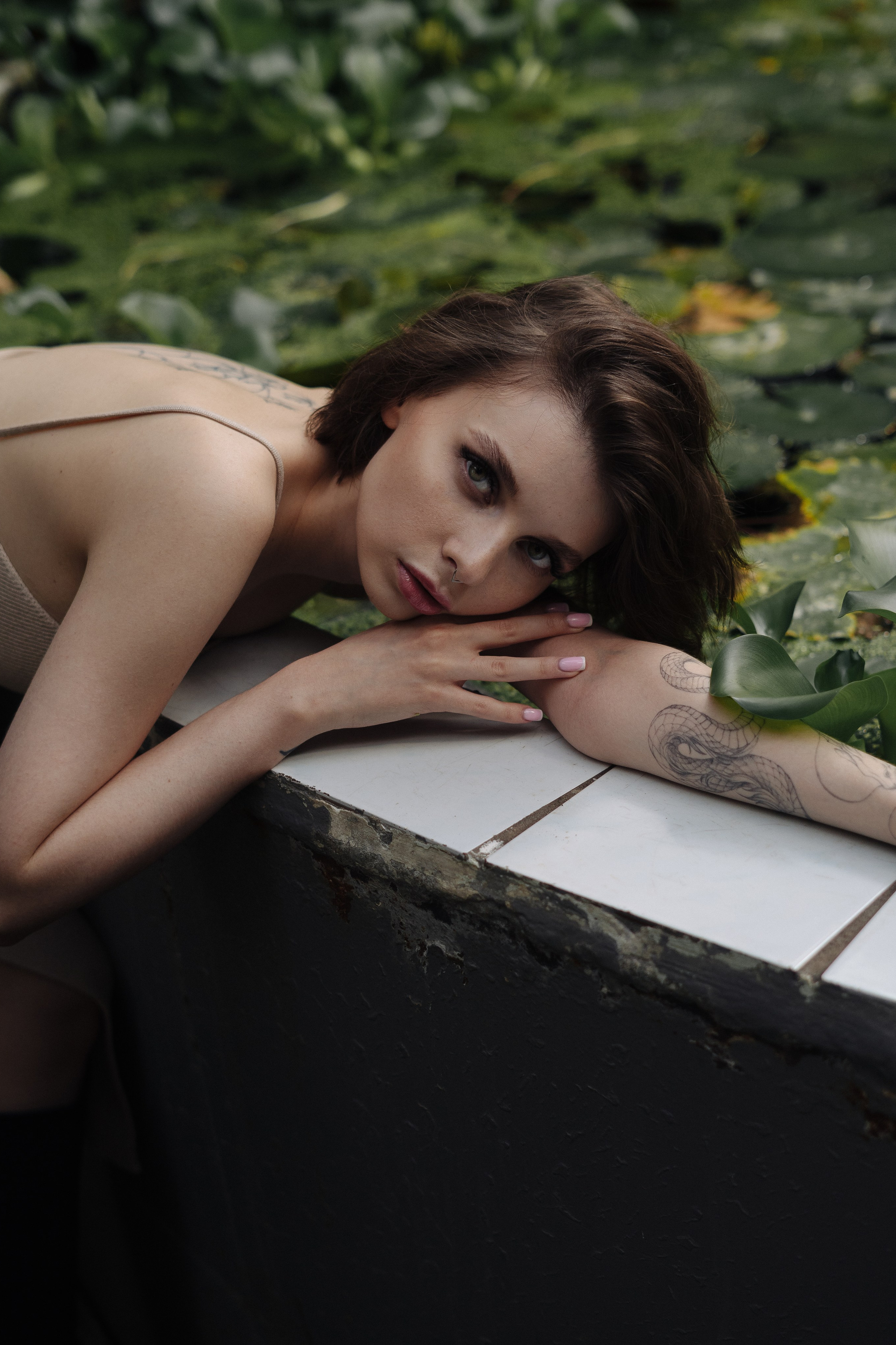 Аня — портретная съемка в роли феи в Ботаническом саду. Фотограф в Екатеринбурге Мария Меньщикова