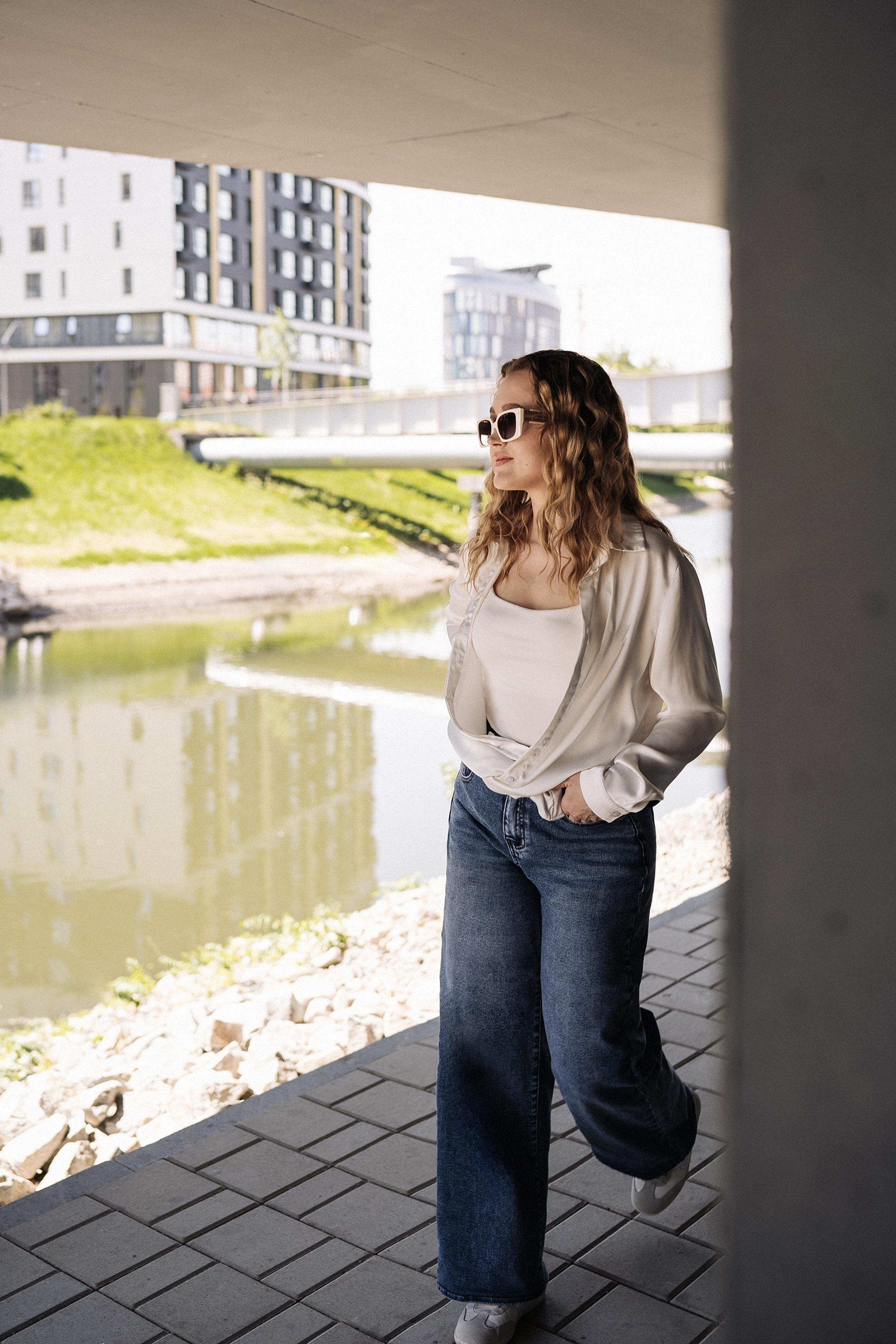 Екатерина — быстрая 30 минутная съемка портрета во время прогулки (street съемка). Фотограф в Екатеринбурге Мария Меньщикова