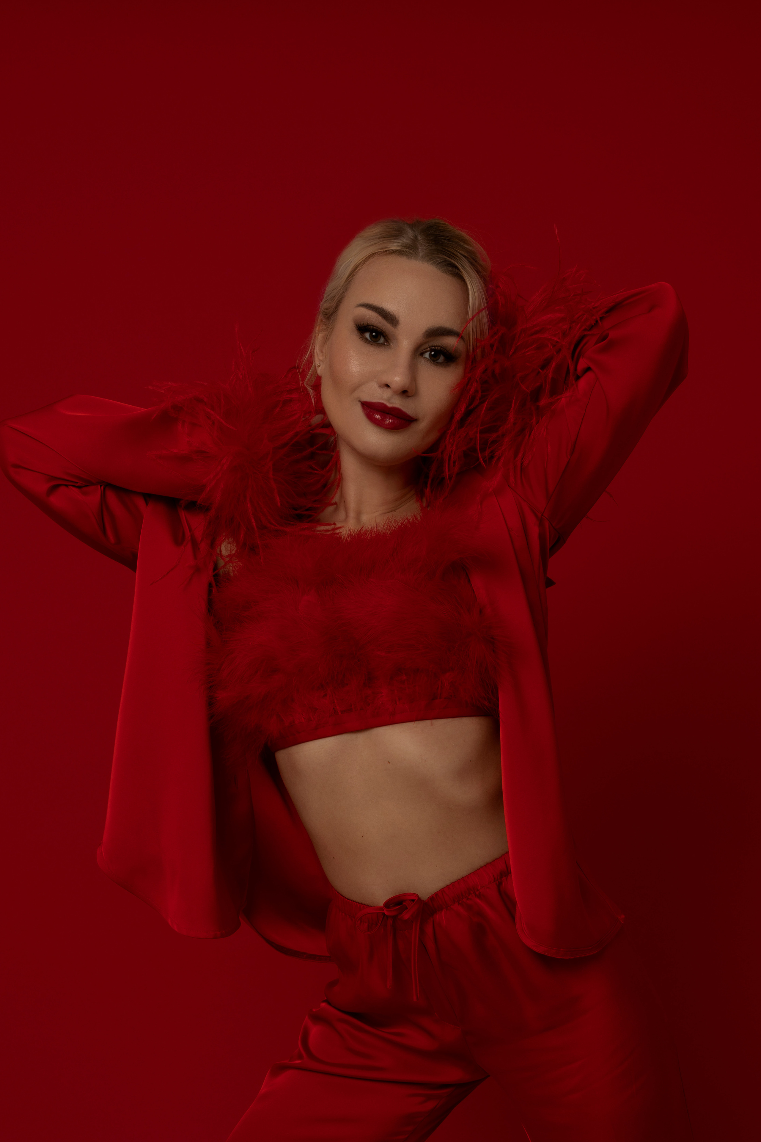 Алена. Новогодняя фотосессия в студии