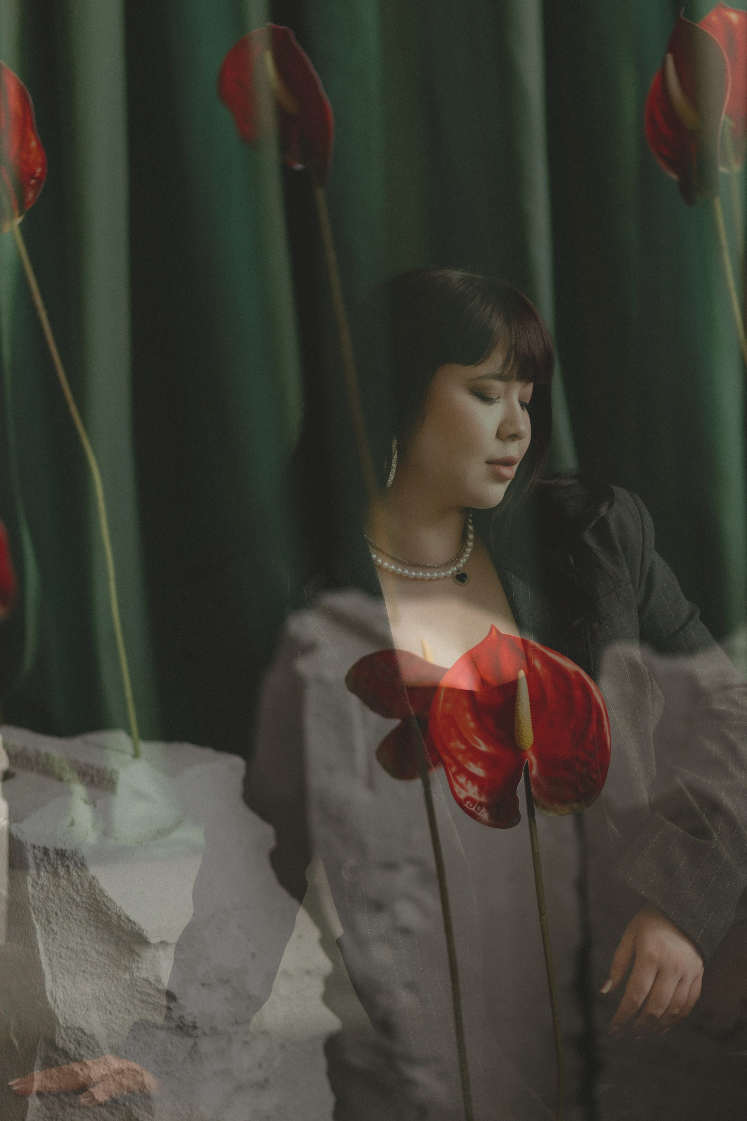 Сьемки в студии