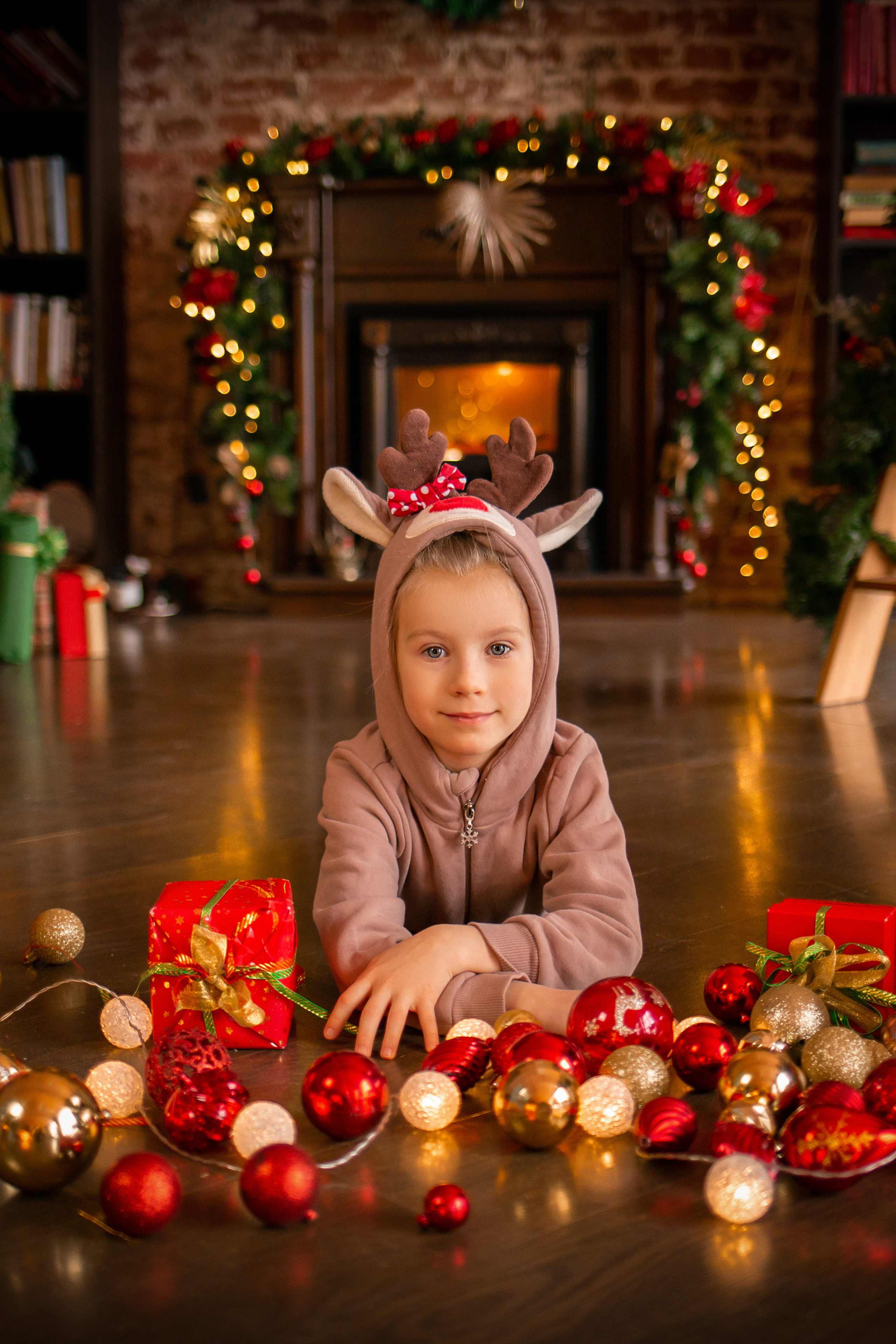 Новогодняя семейная фотосессия