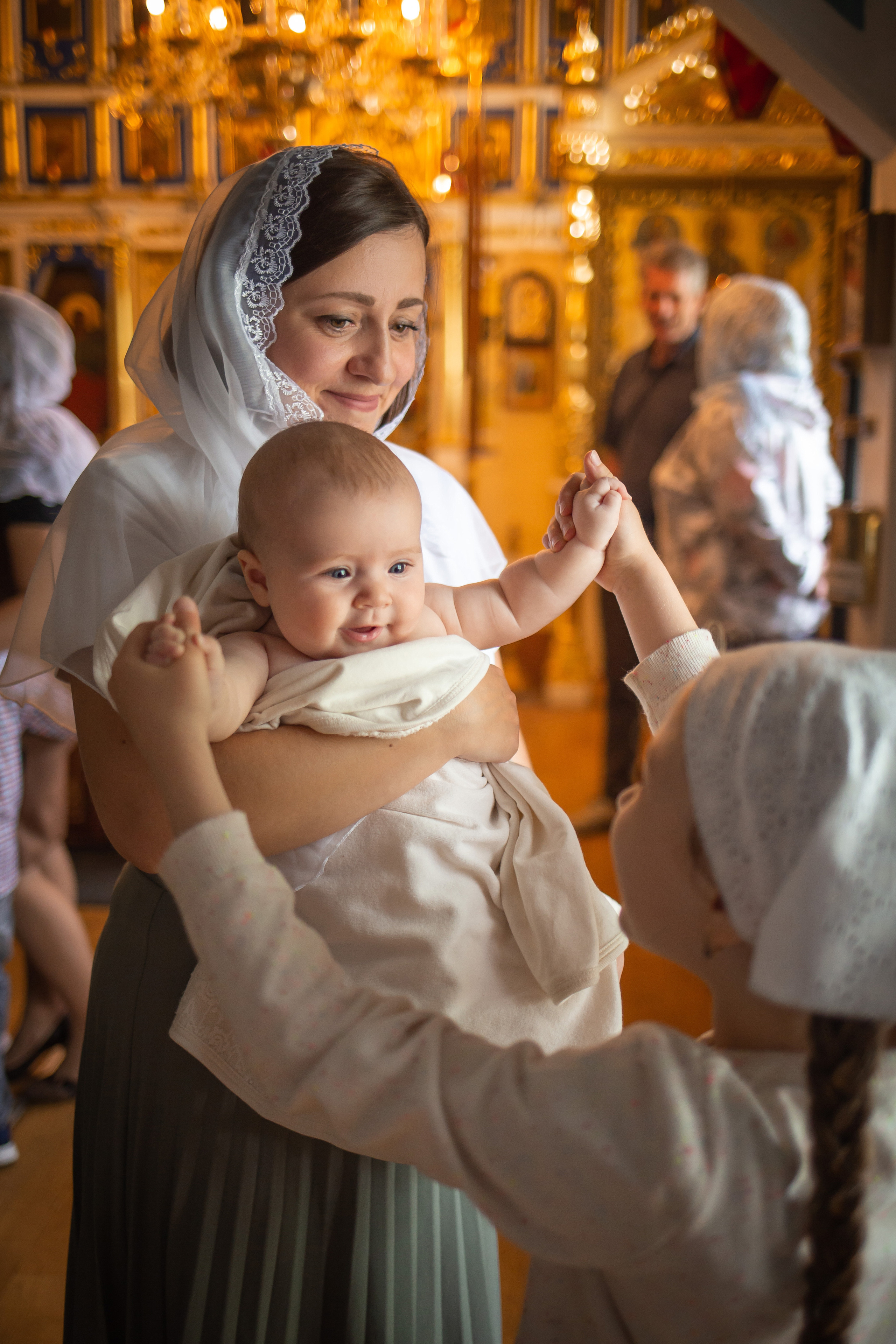 Георгиевский храм. Крещение Есении