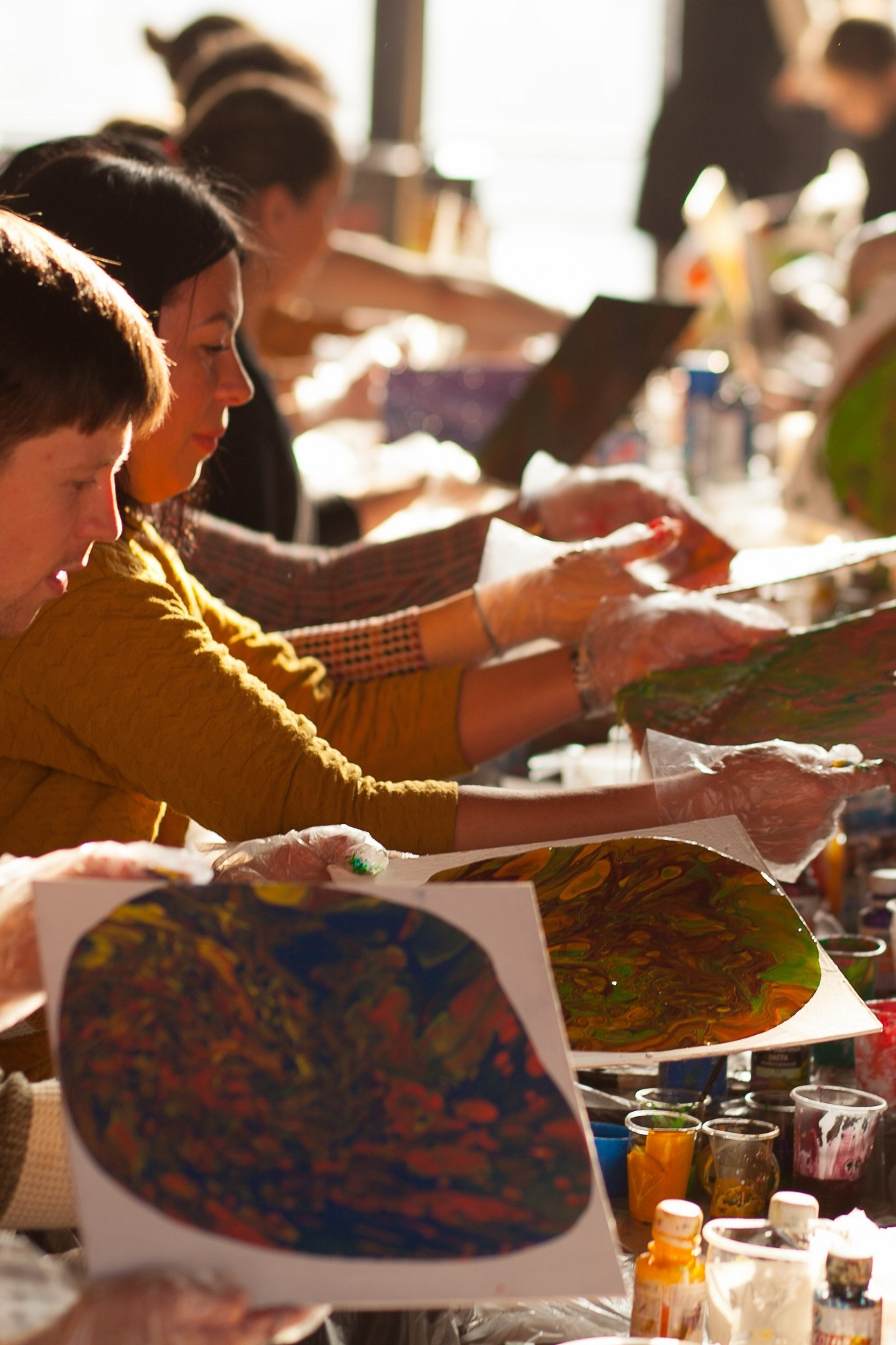 Мастер класс Fluid Art