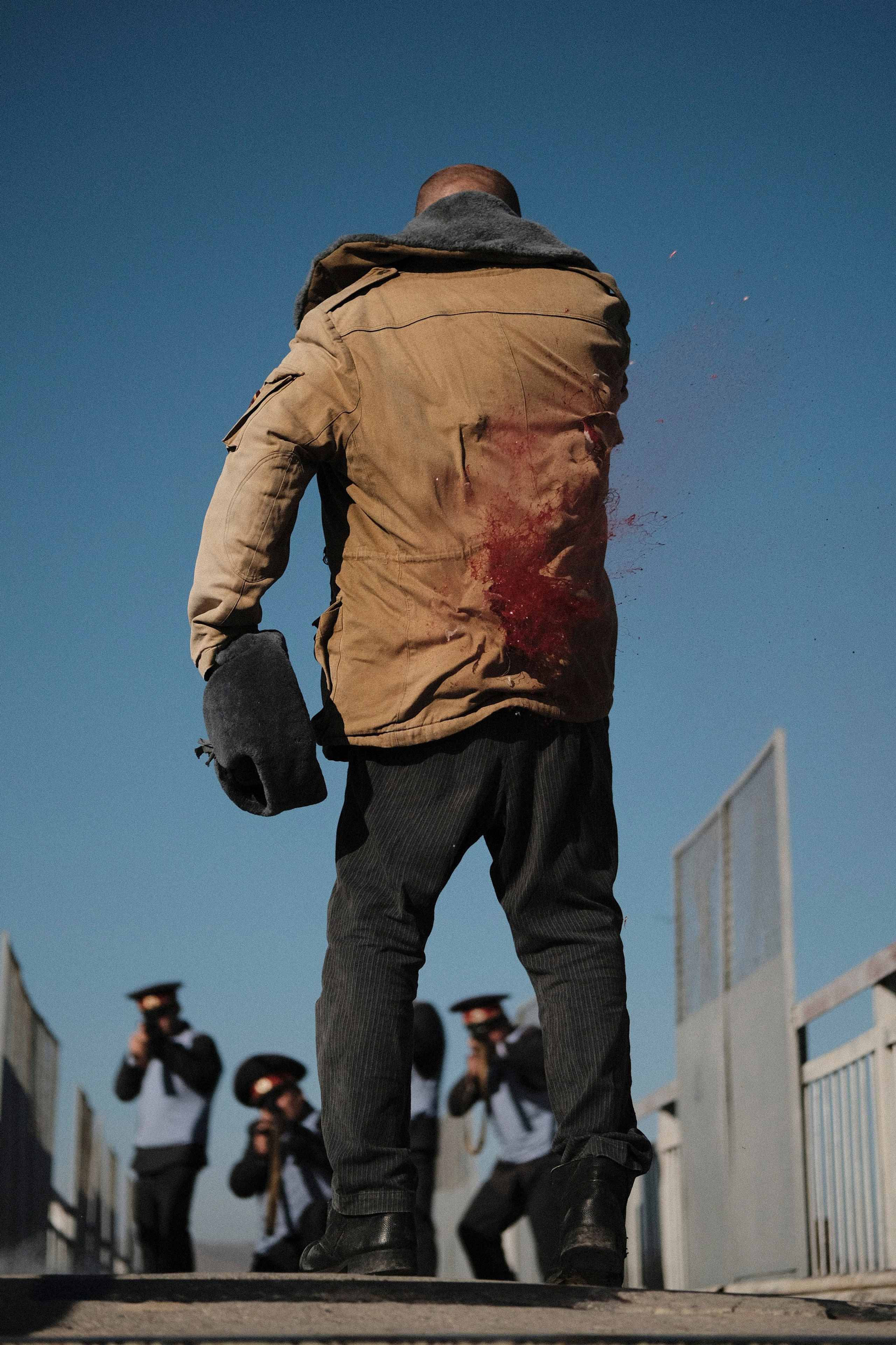 Backstage со съемок фильма «Набат». Профессиональный фотограф
