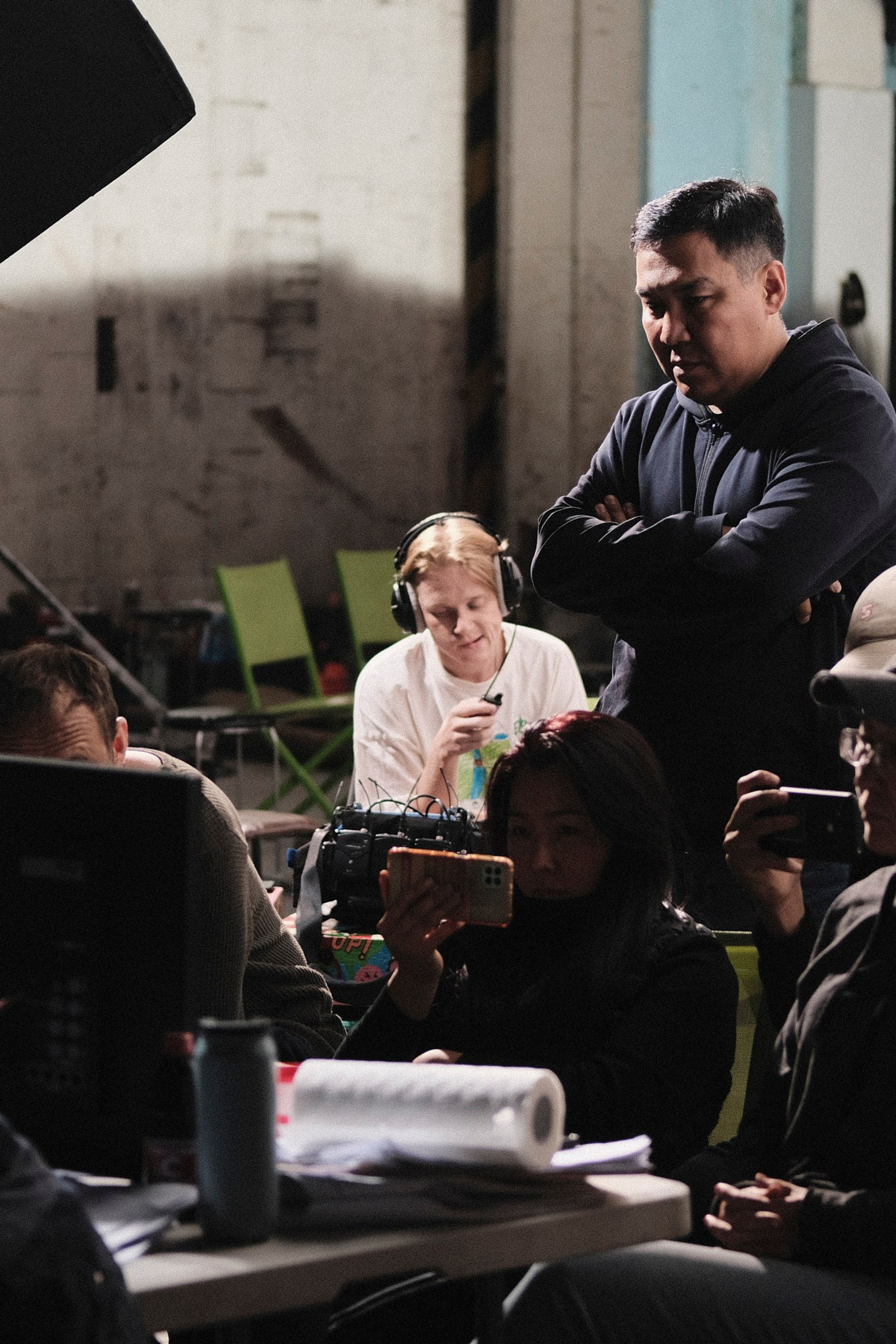 Backstage со съемок фильма «Набат». Профессиональный фотограф