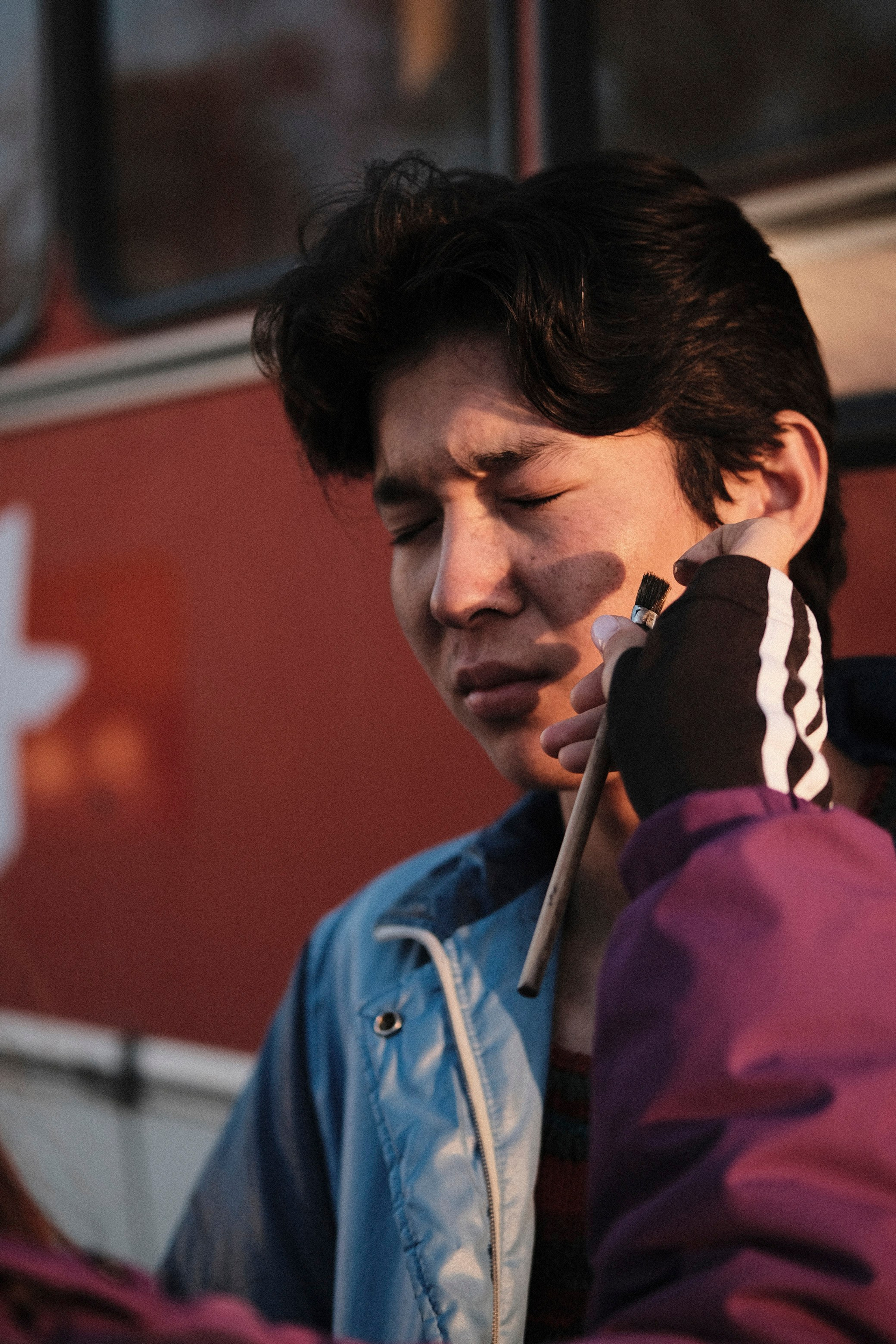 Backstage со съемок фильма «Набат». Профессиональный фотограф