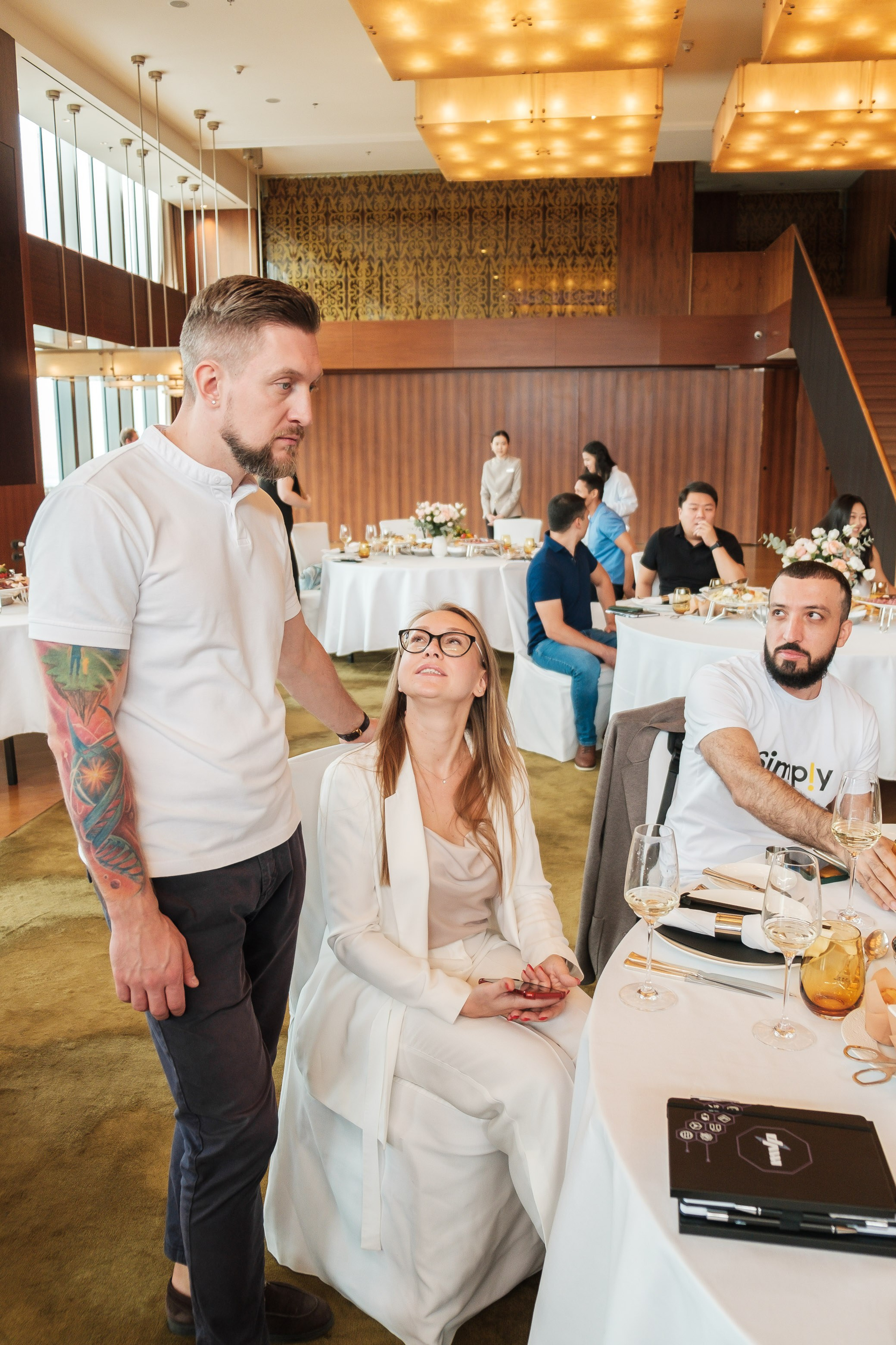 Бизнес-завтрак компании MVP. Профессиональный фотограф