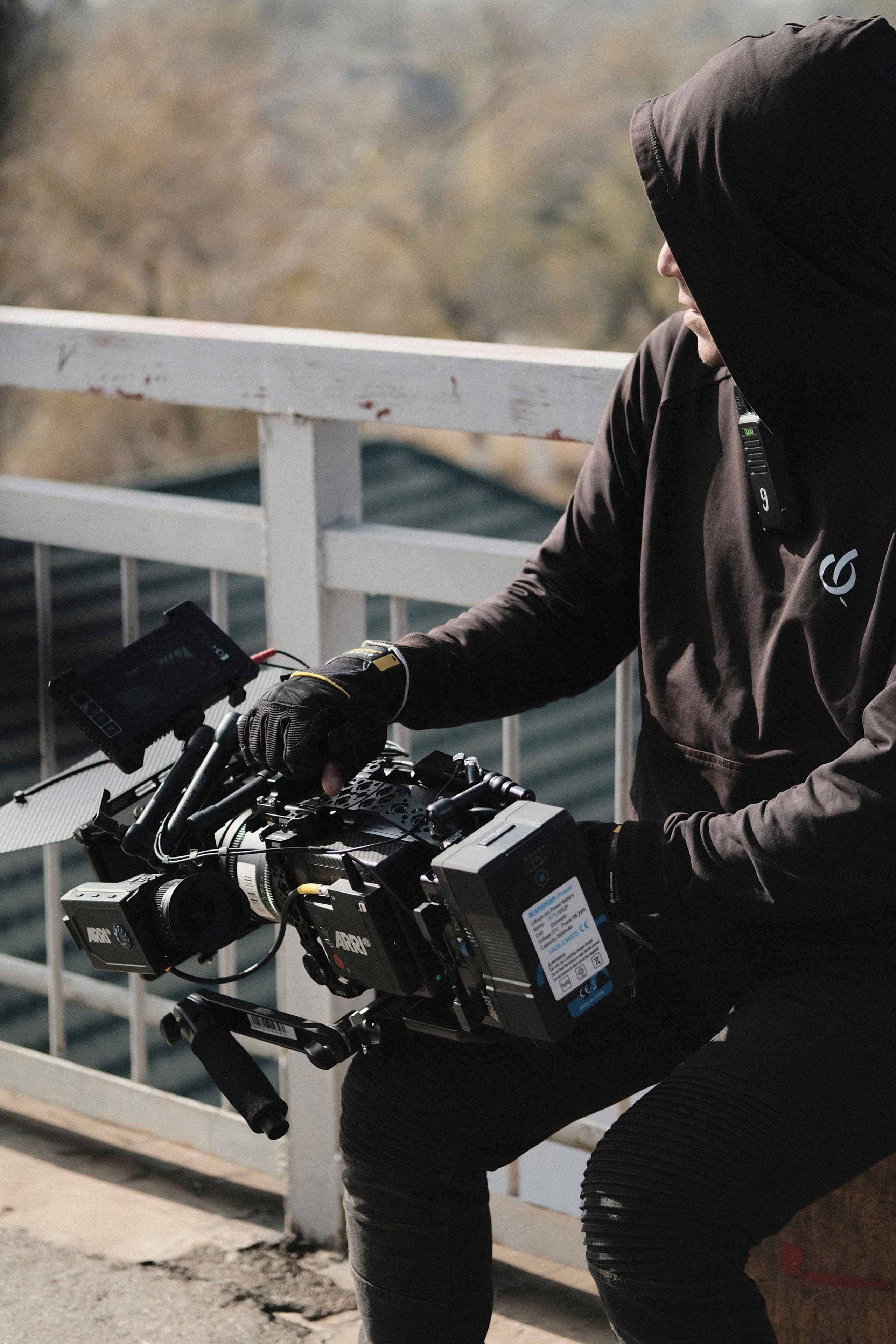 Backstage со съемок фильма «Набат». Профессиональный фотограф