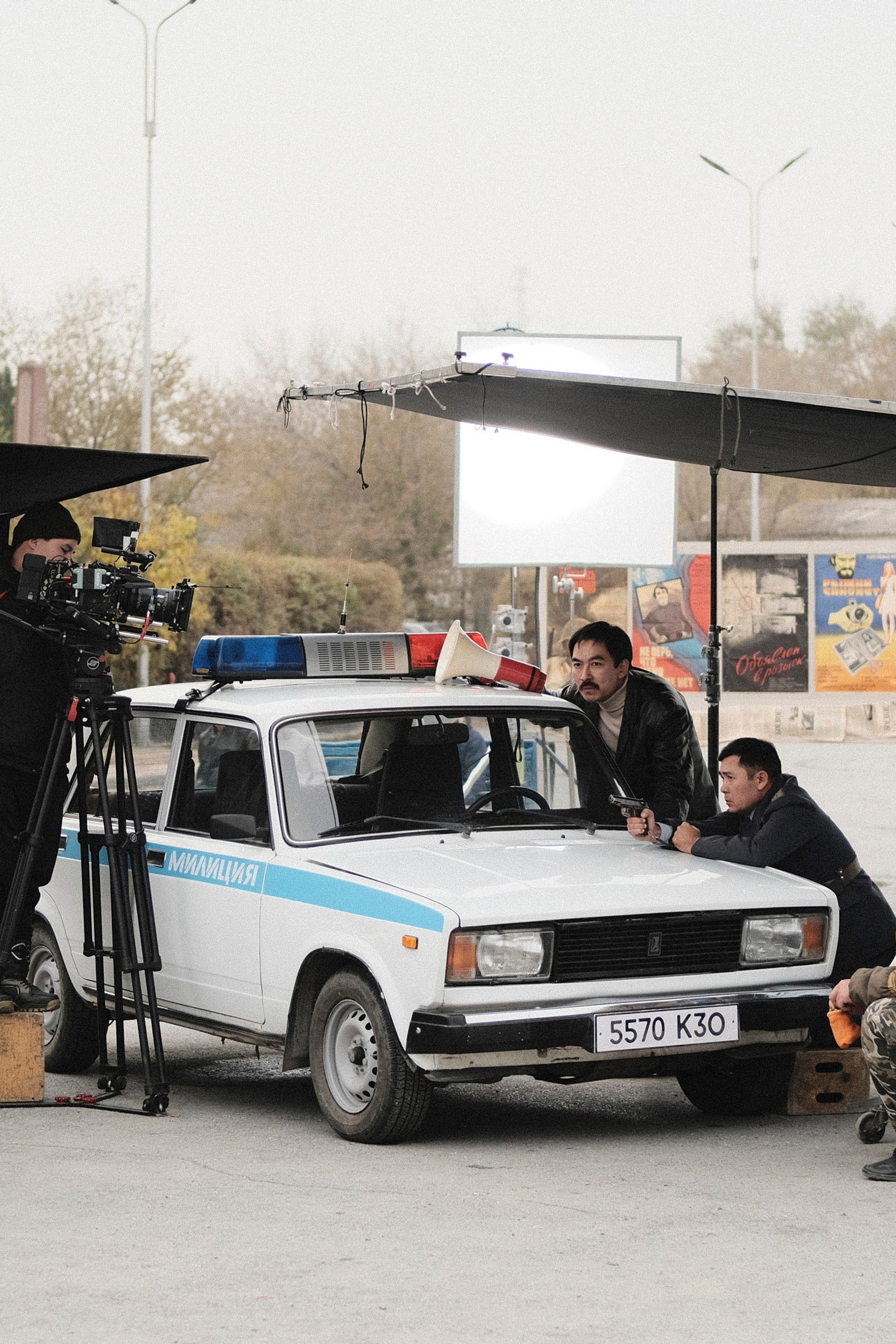 Backstage со съемок фильма «Набат». Профессиональный фотограф