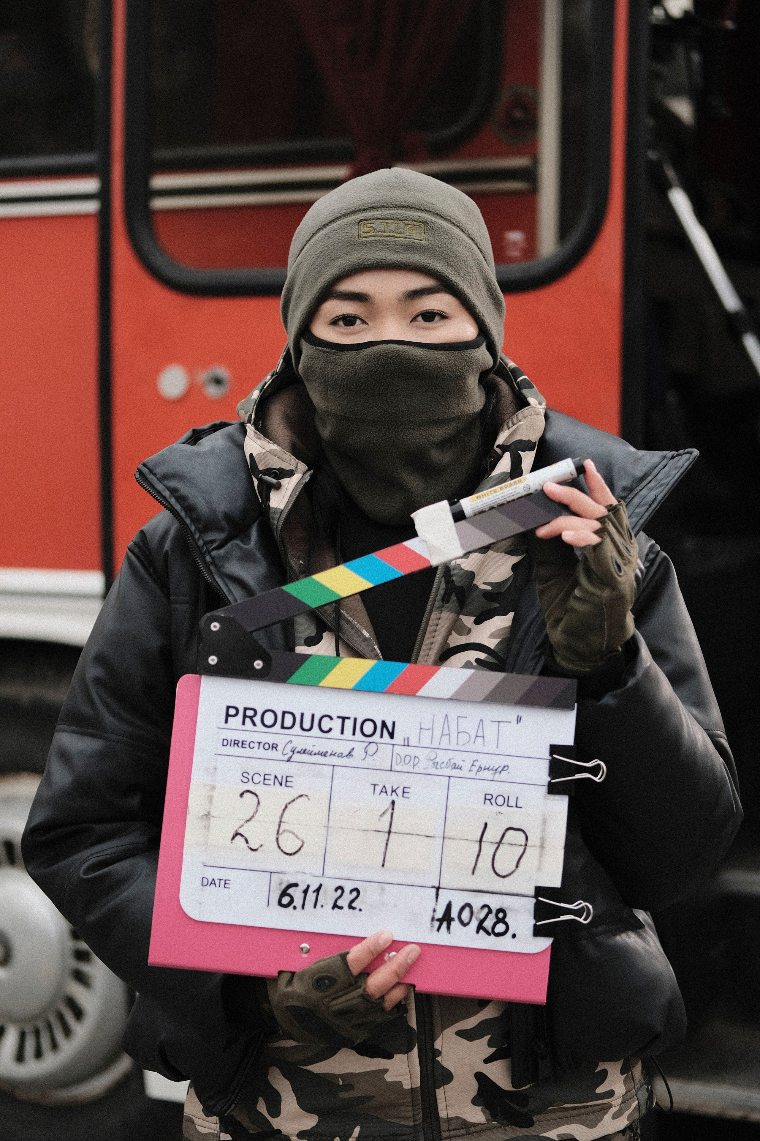 Backstage со съемок фильма «Набат». Профессиональный фотограф