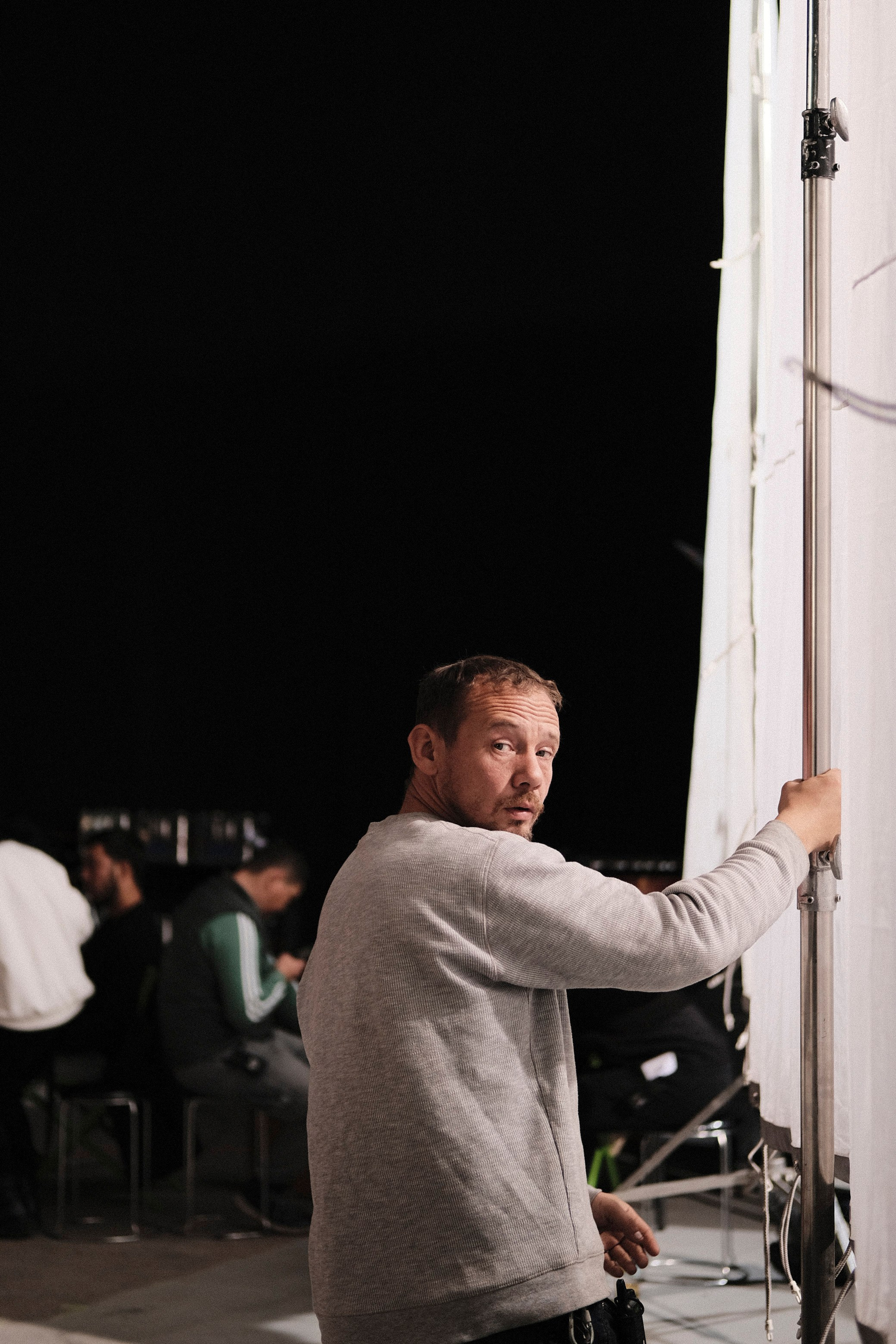 Backstage со съемок фильма «Набат». Профессиональный фотограф