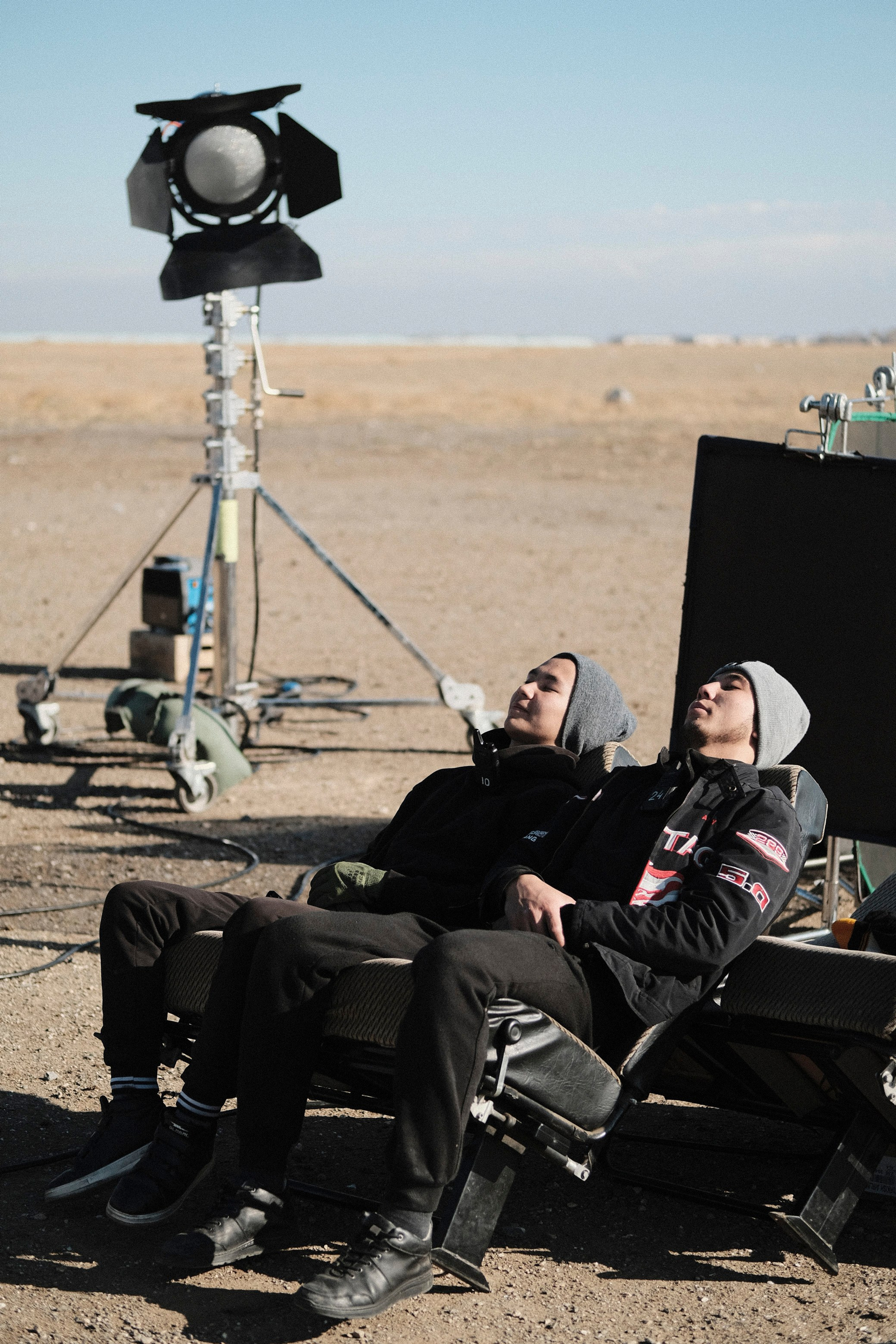 Backstage со съемок фильма «Набат». Профессиональный фотограф