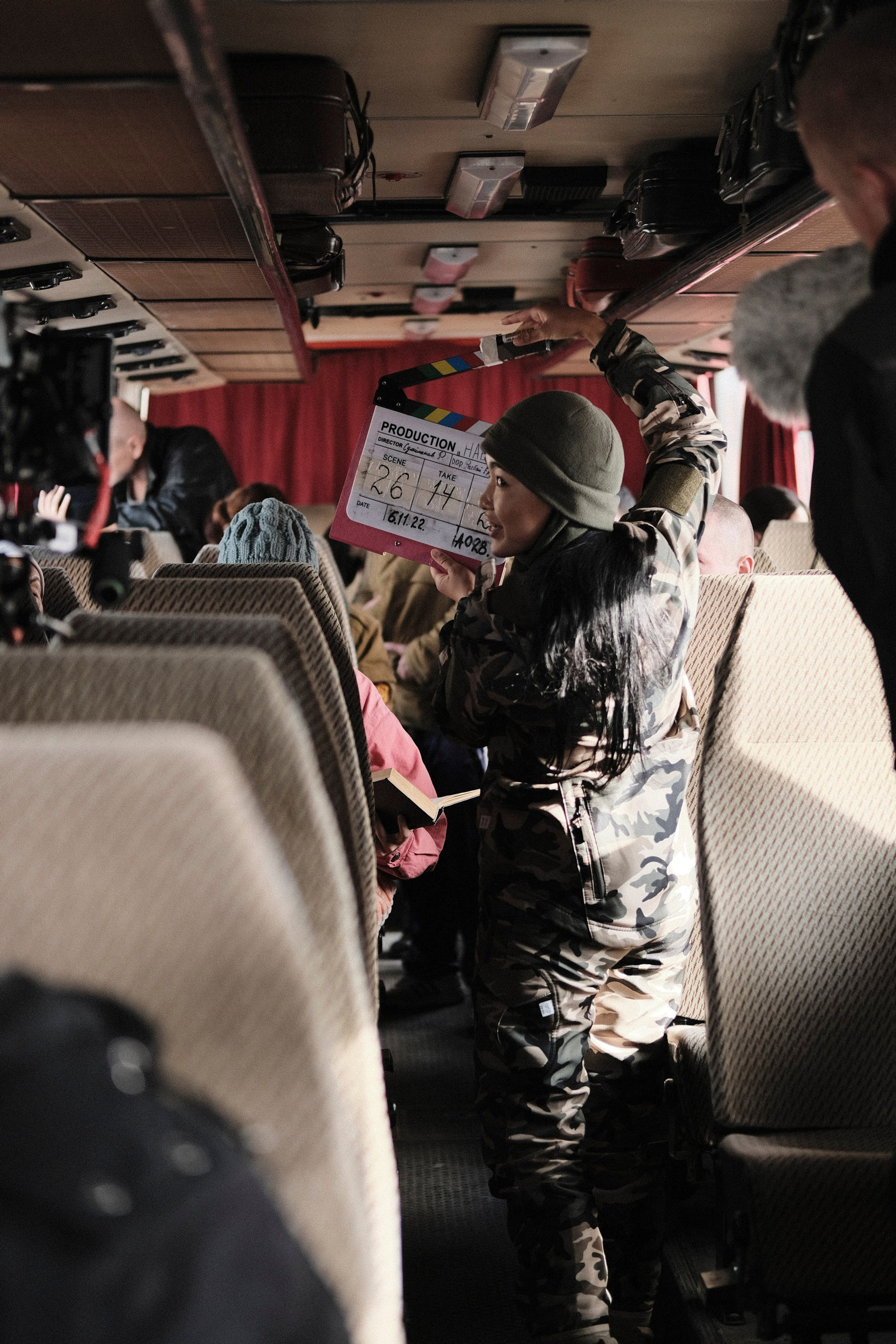 Backstage со съемок фильма «Набат». Профессиональный фотограф