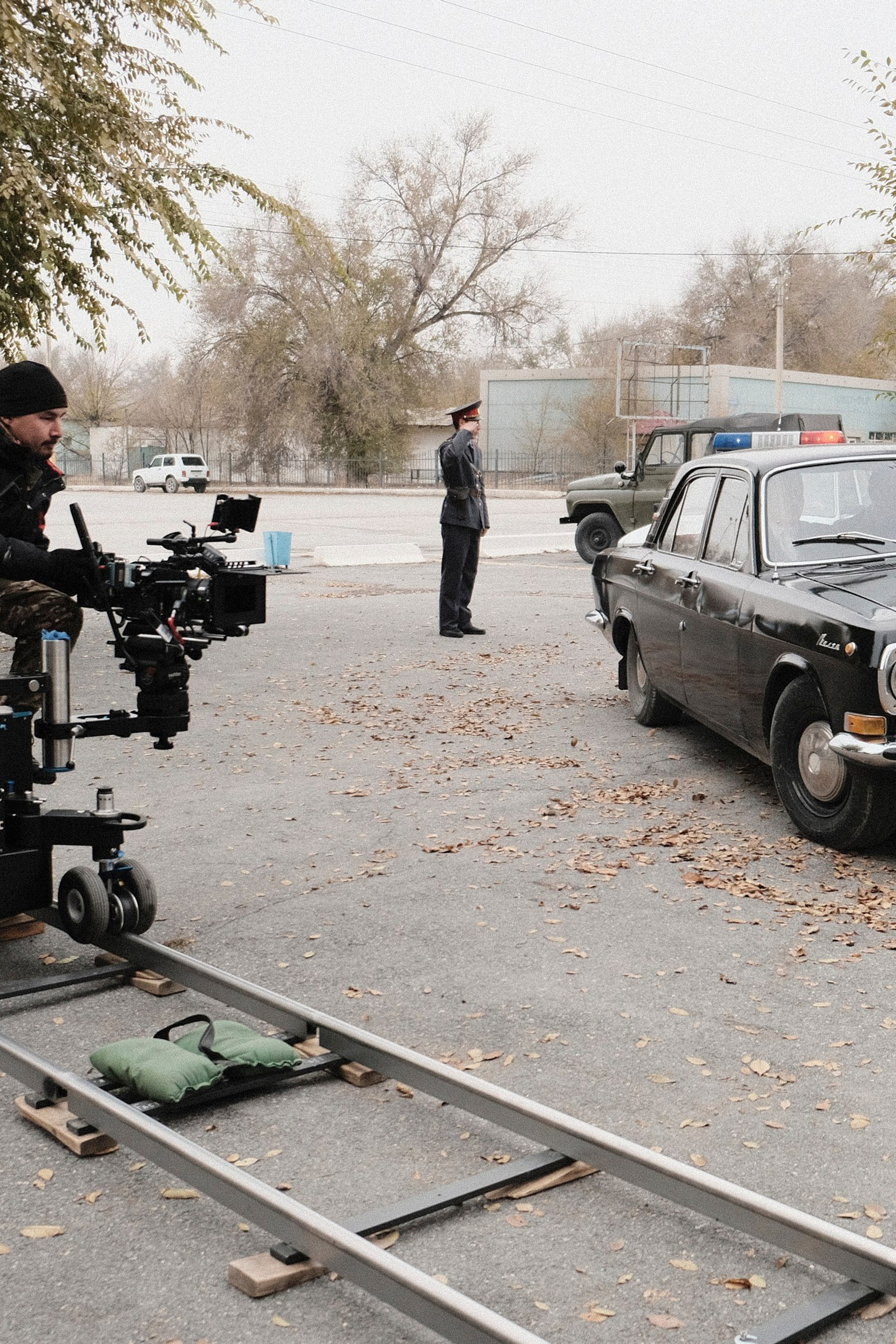 Backstage со съемок фильма «Набат». Профессиональный фотограф