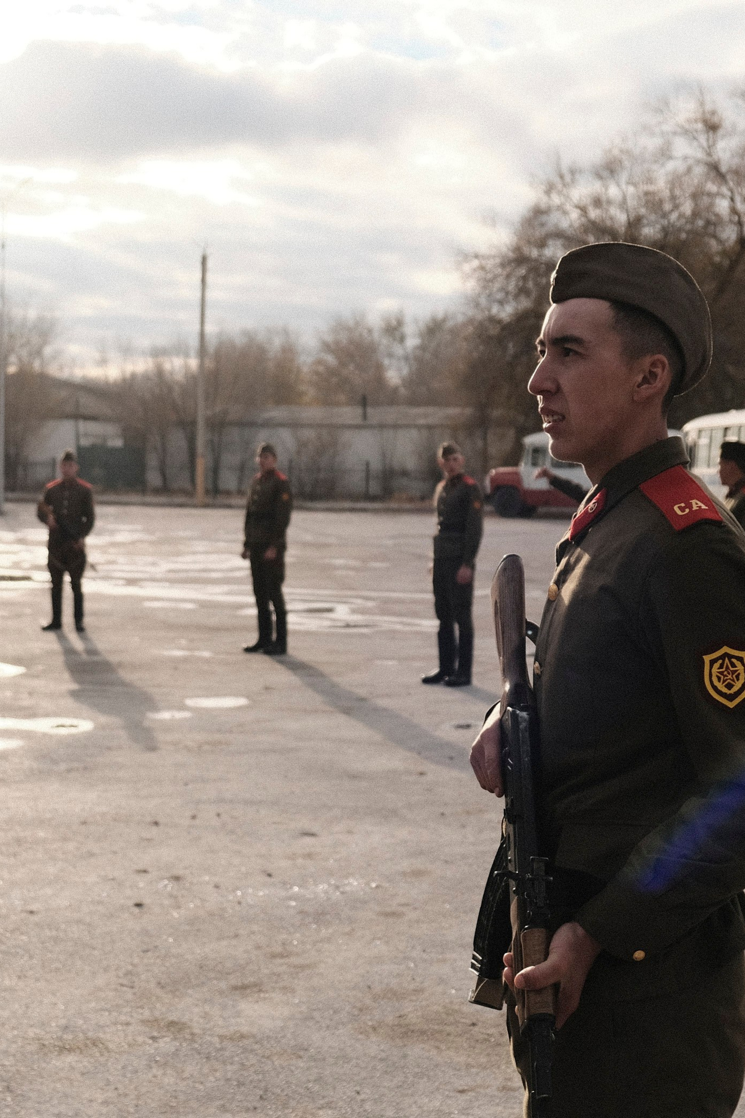 Backstage со съемок фильма «Набат». Профессиональный фотограф