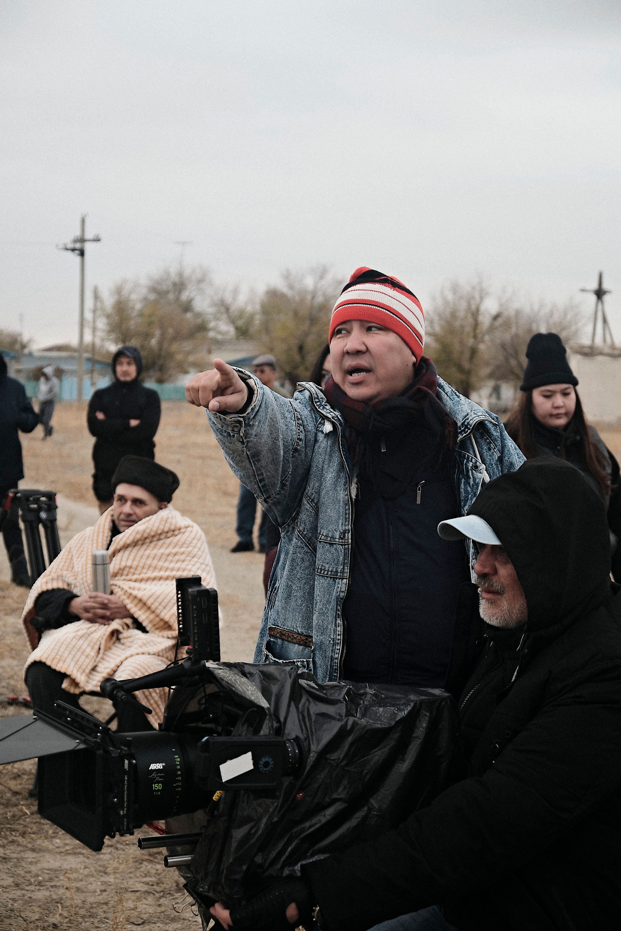 Backstage со съемок фильма «Набат». Профессиональный фотограф