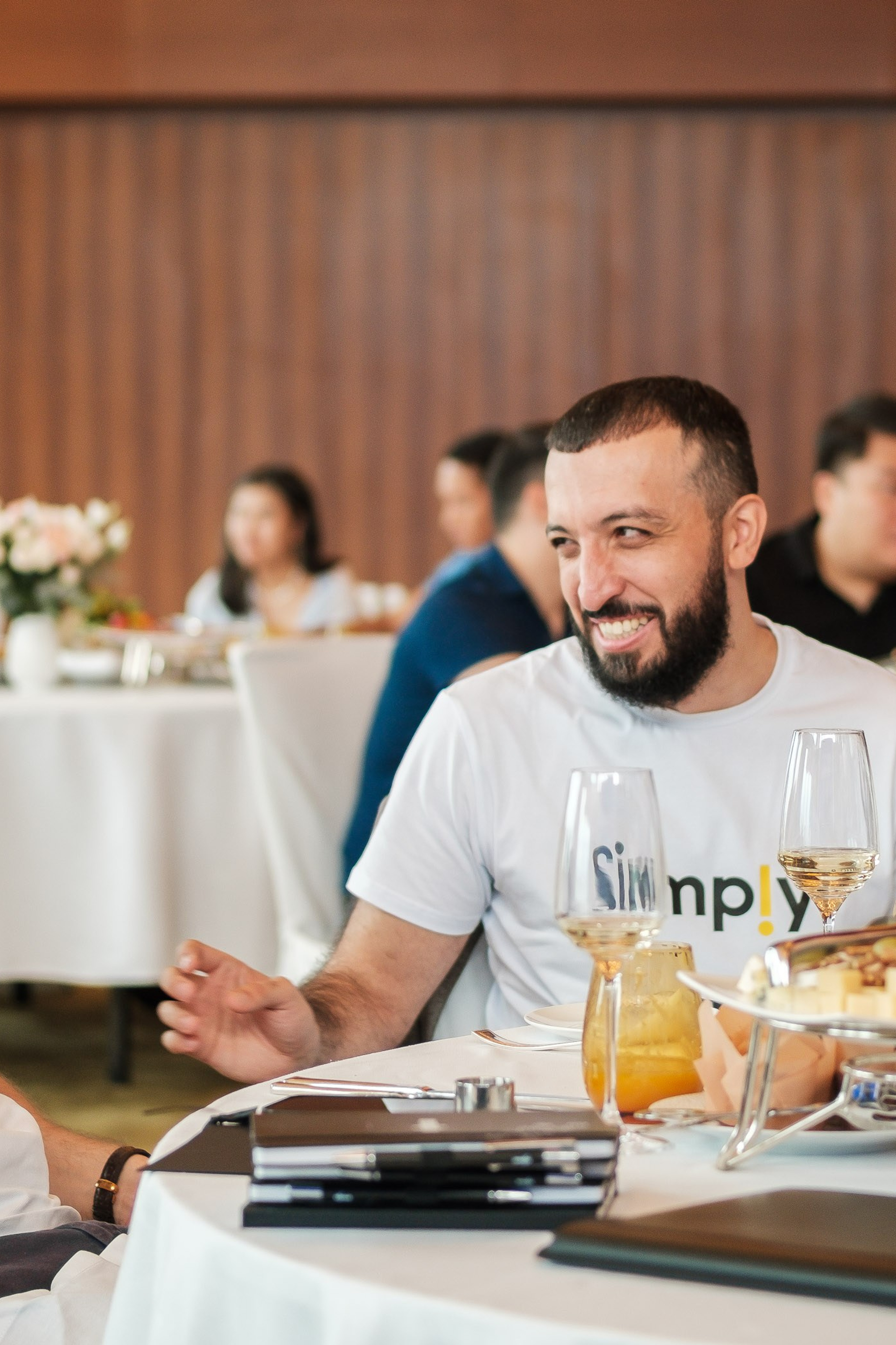 Бизнес-завтрак компании MVP. Профессиональный фотограф