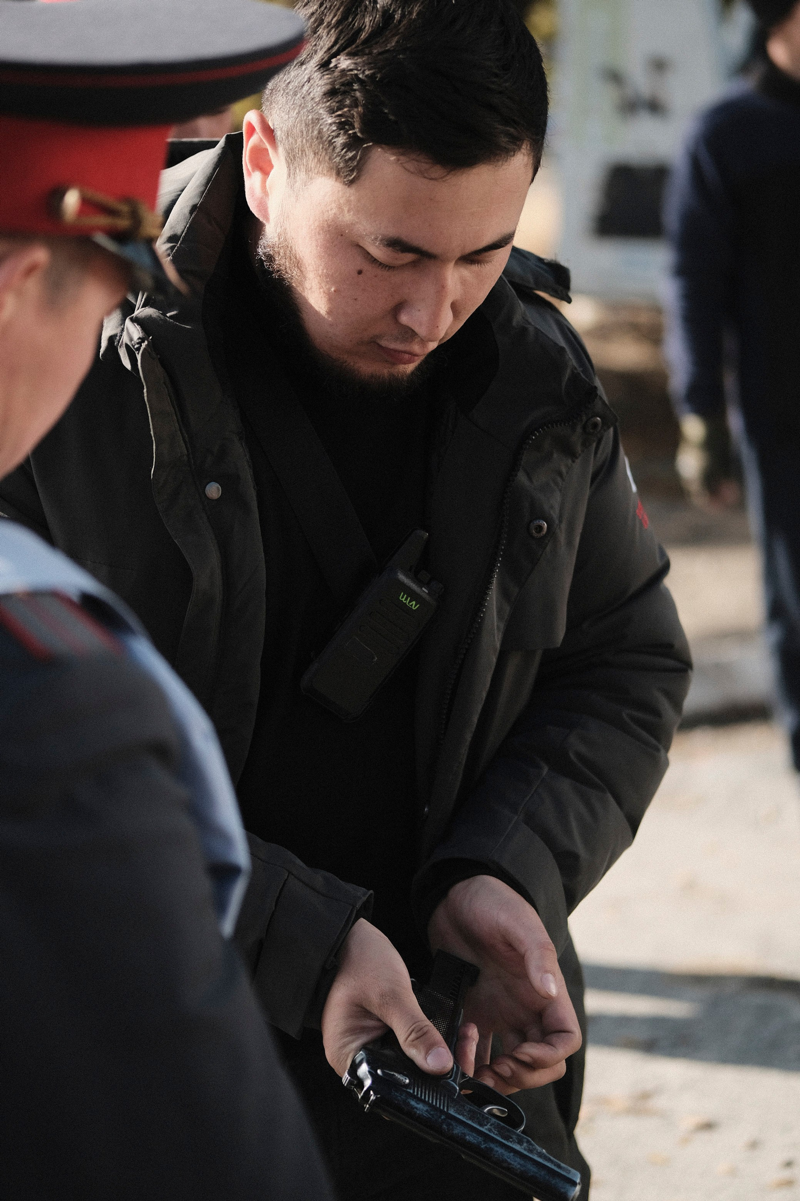 Backstage со съемок фильма «Набат». Профессиональный фотограф