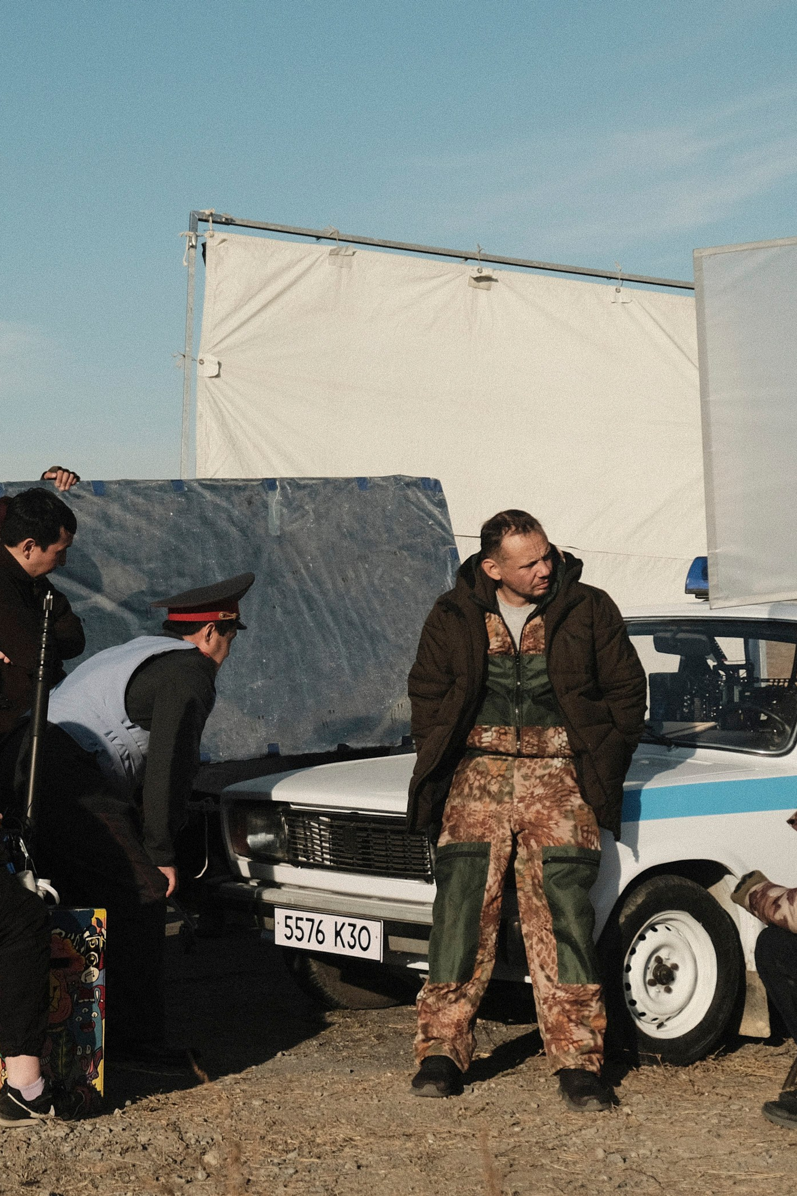 Backstage со съемок фильма «Набат». Профессиональный фотограф