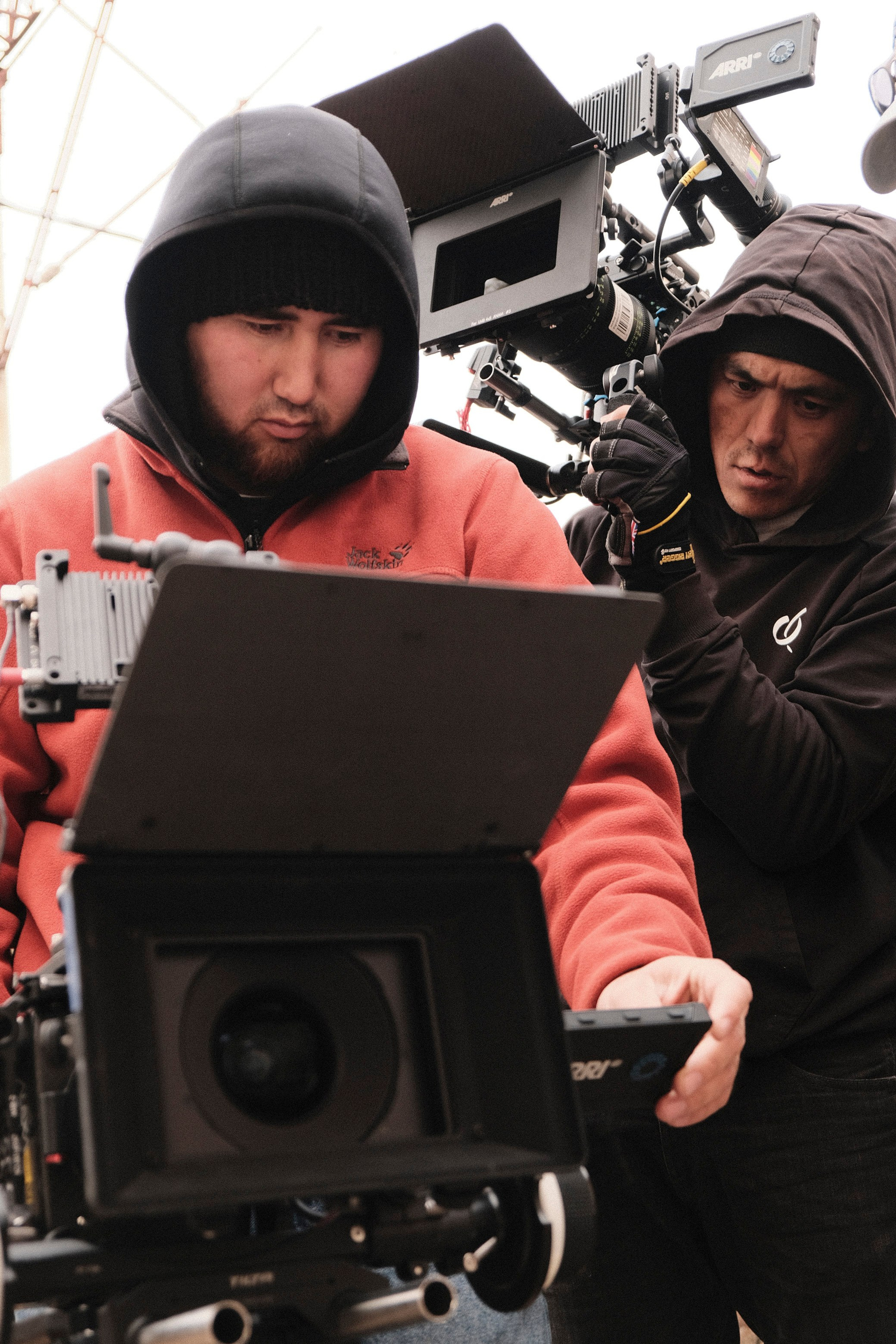 Backstage со съемок фильма «Набат». Профессиональный фотограф