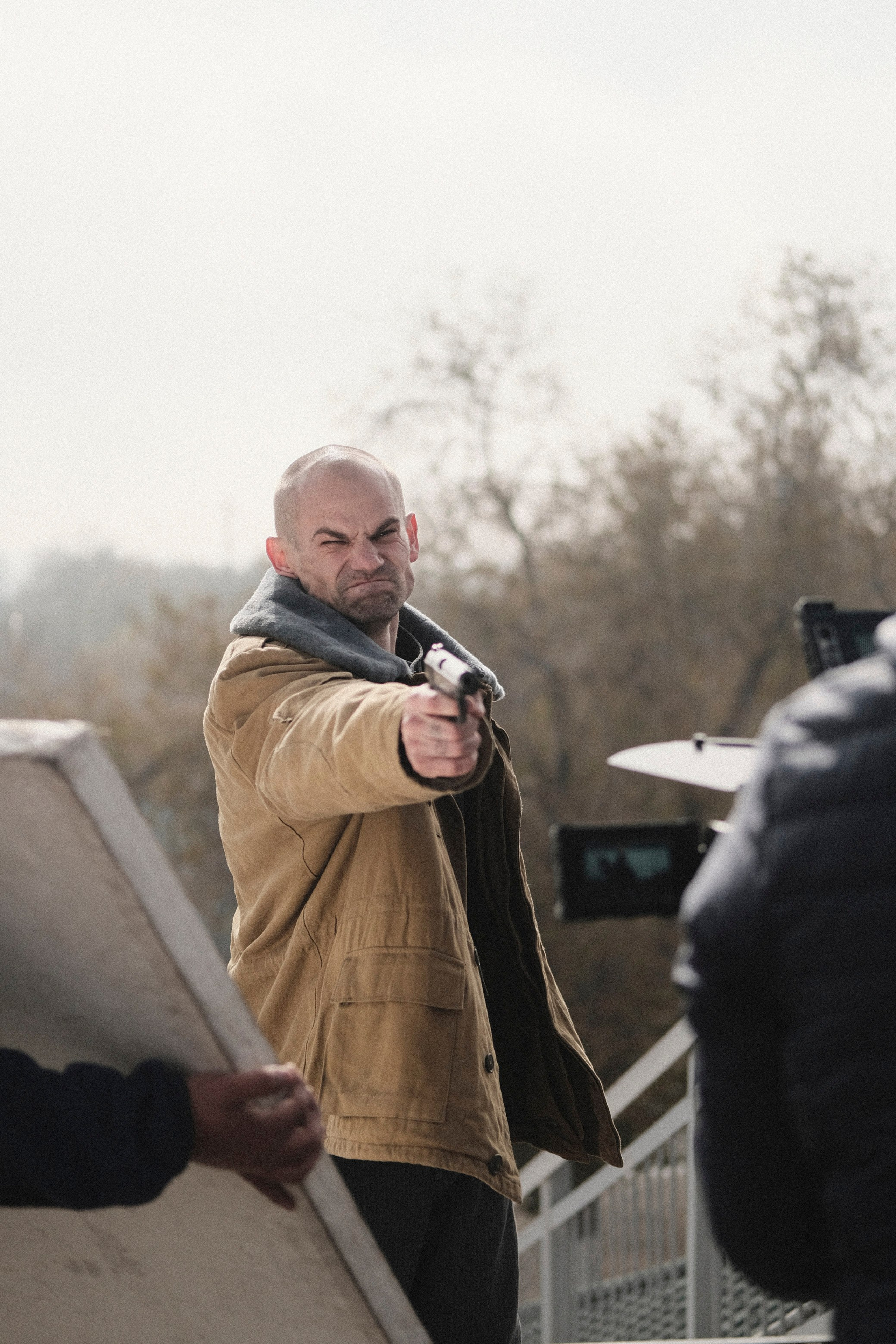 Backstage со съемок фильма «Набат». Профессиональный фотограф