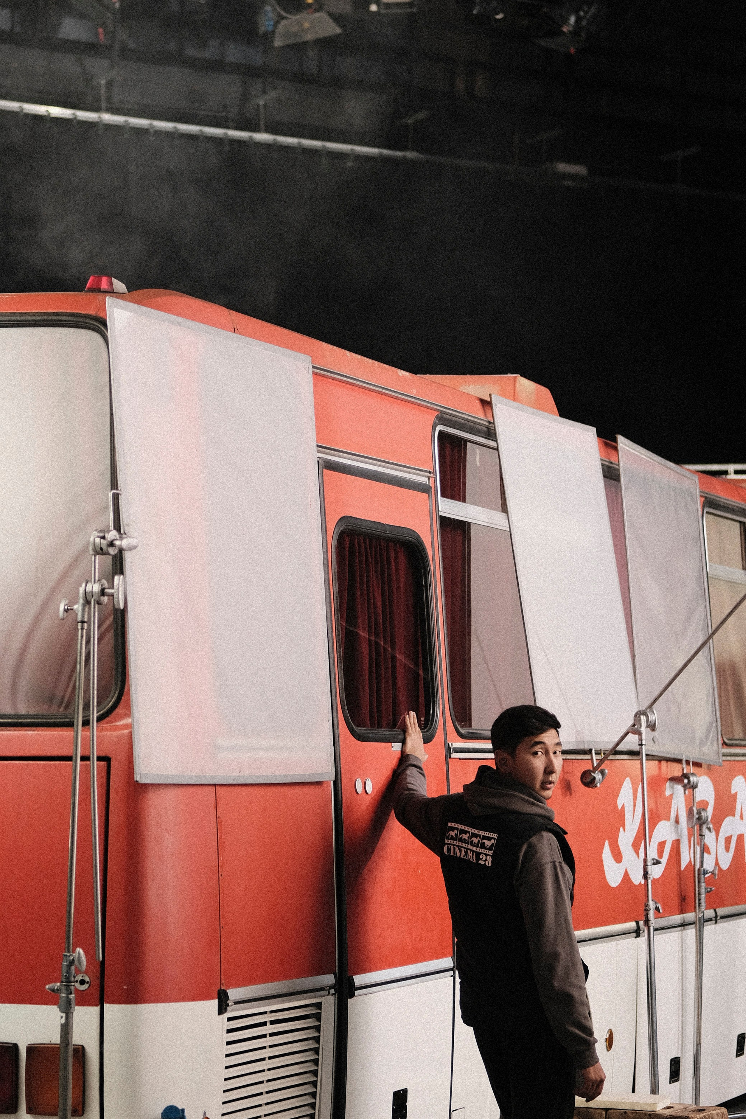 Backstage со съемок фильма «Набат». Профессиональный фотограф