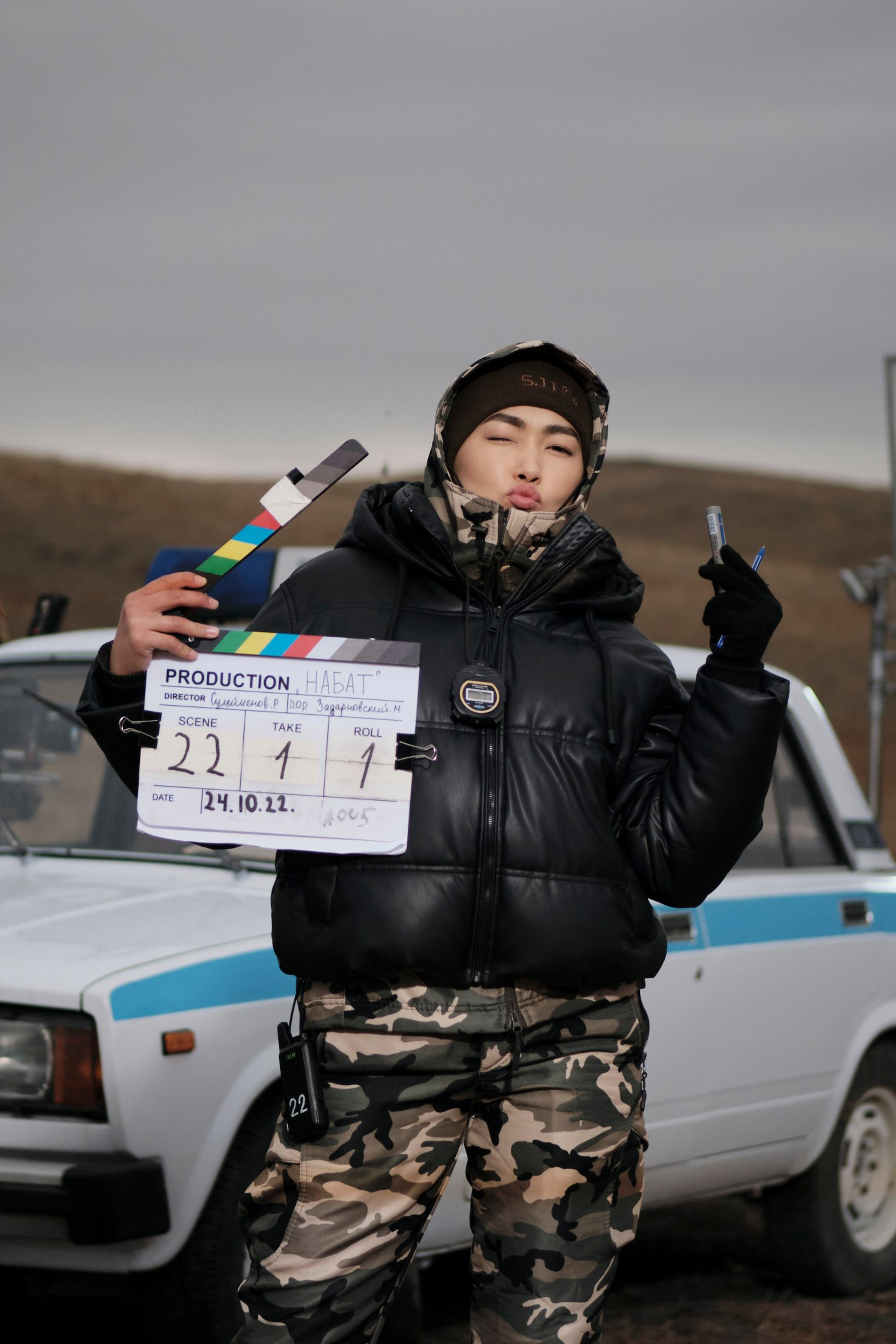 Backstage со съемок фильма «Набат». Профессиональный фотограф