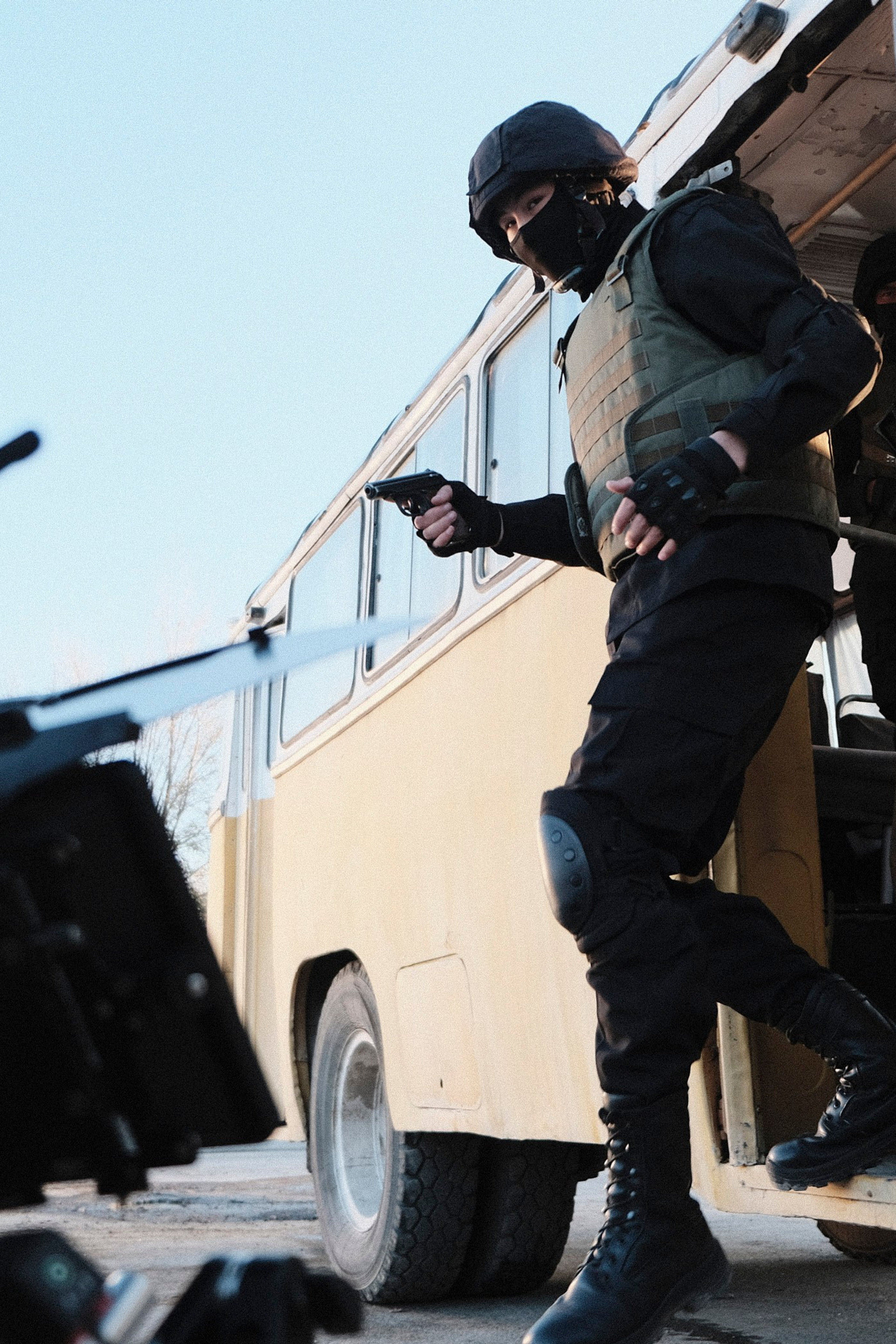 Backstage со съемок фильма «Набат». Профессиональный фотограф