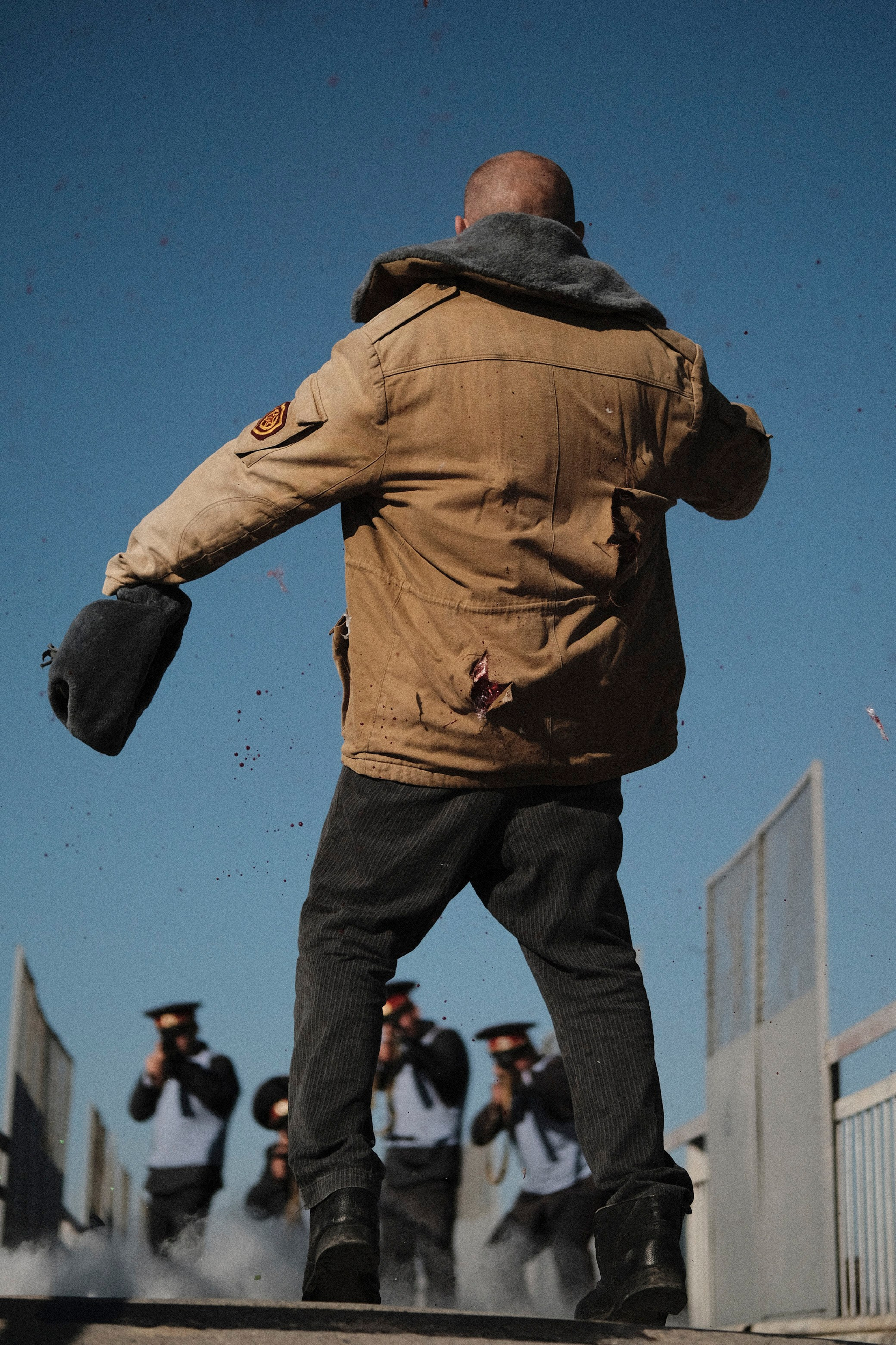 Backstage со съемок фильма «Набат». Профессиональный фотограф