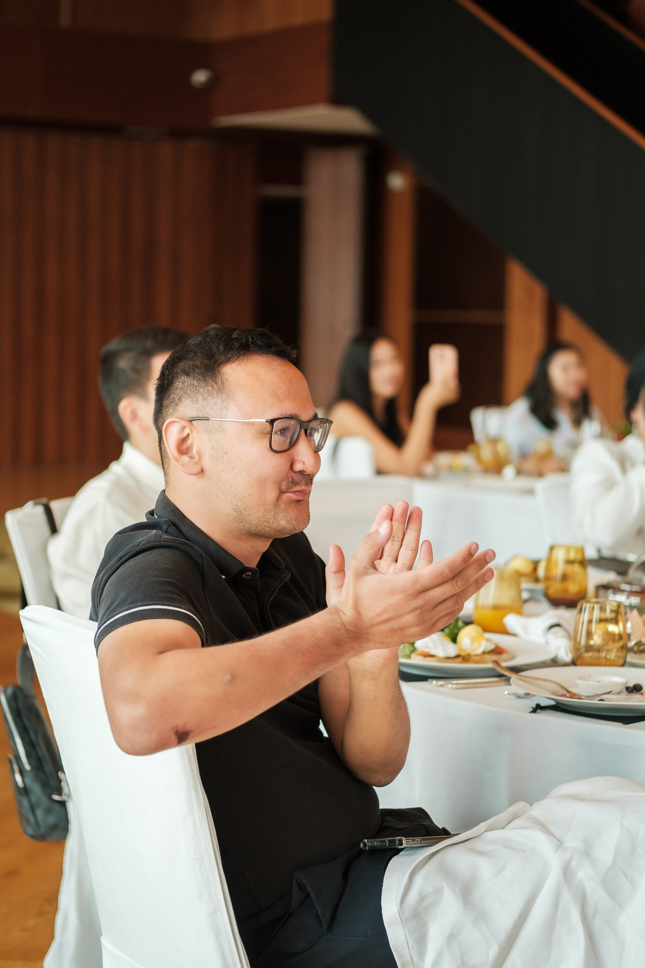 Бизнес-завтрак компании MVP. Профессиональный фотограф