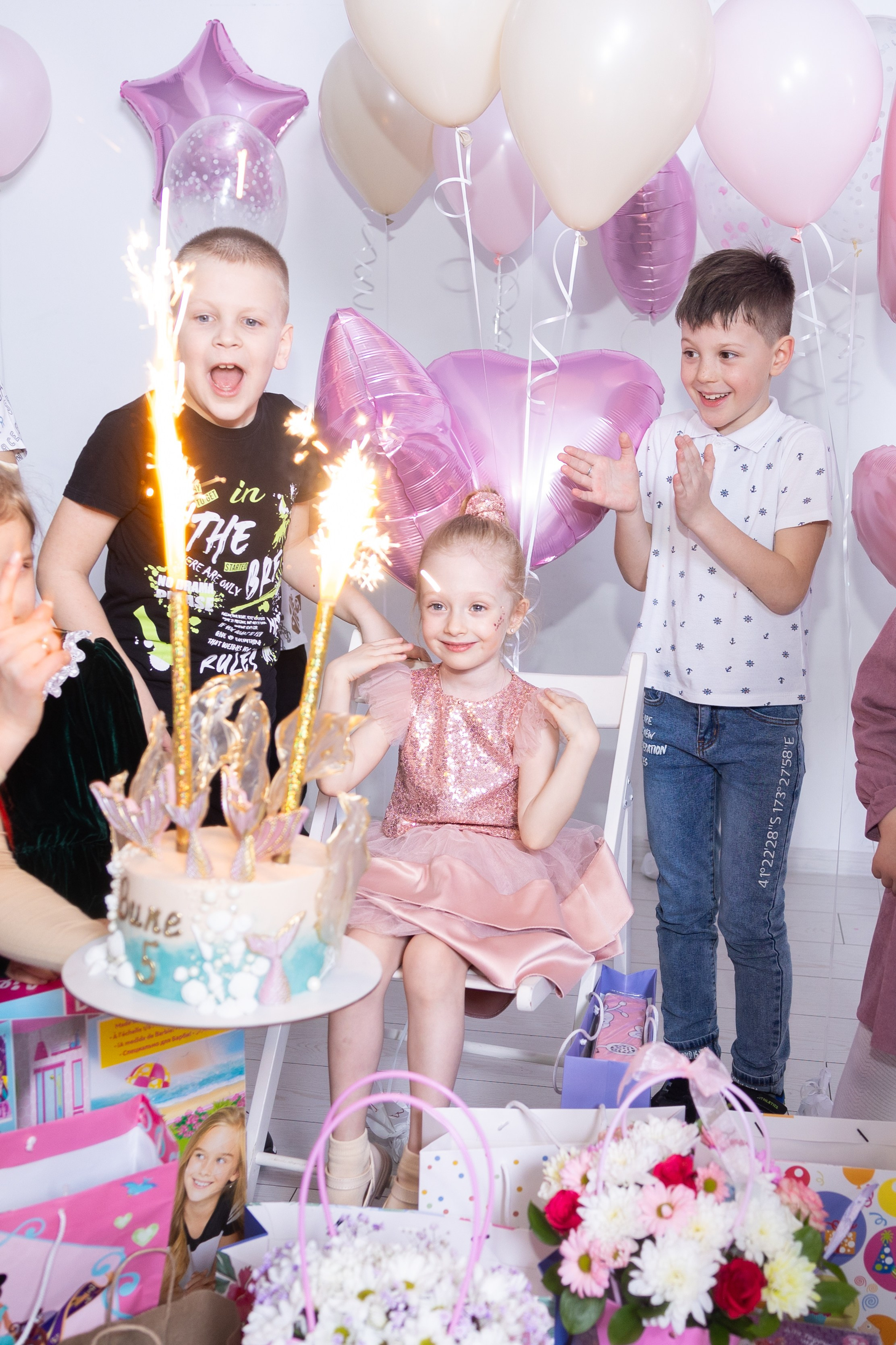 День рождения Виктории 5 лет