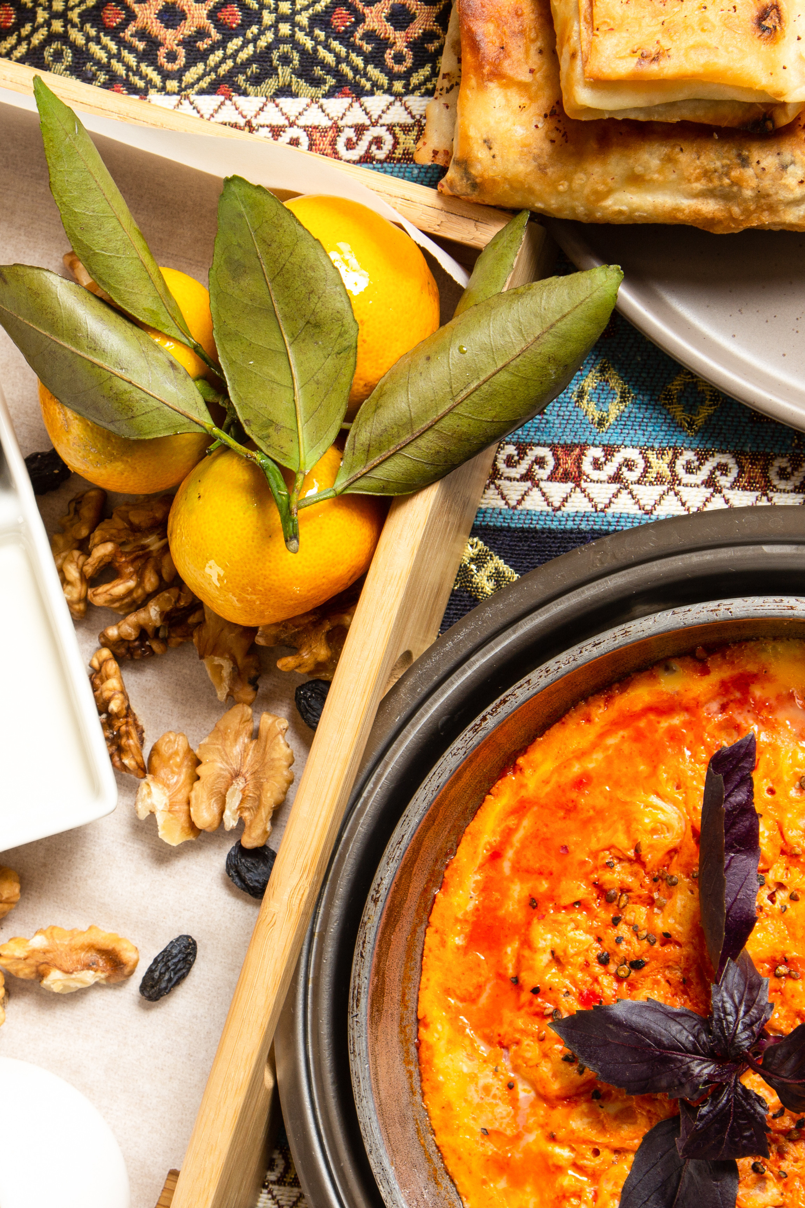 Азербайджанский завтрак - фуд фото для соц.сетей в СПб