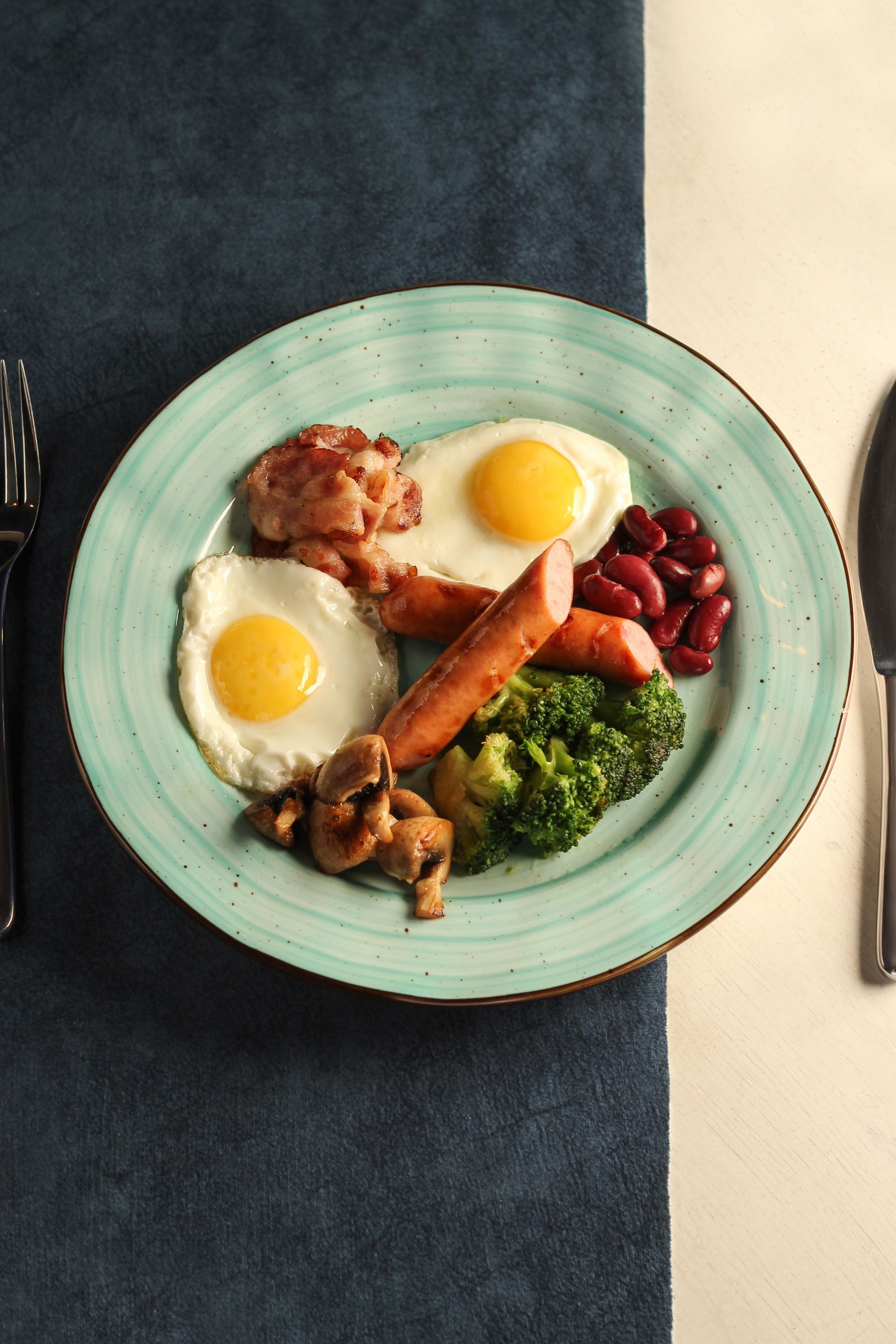 Аппетитный английский завтрак - профессиональная фуд-съемка в СПб