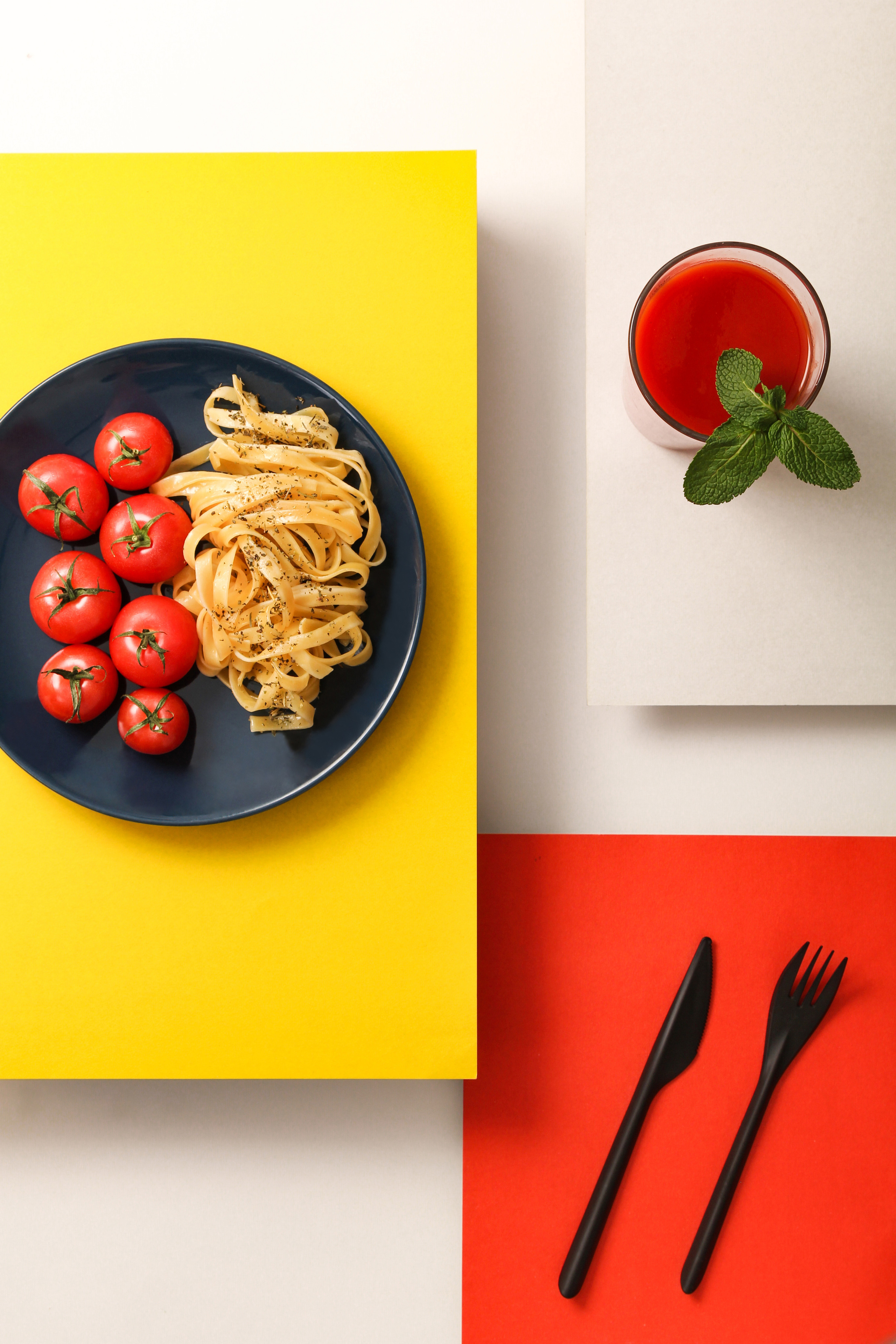 фуд фото геометрия спагетти 