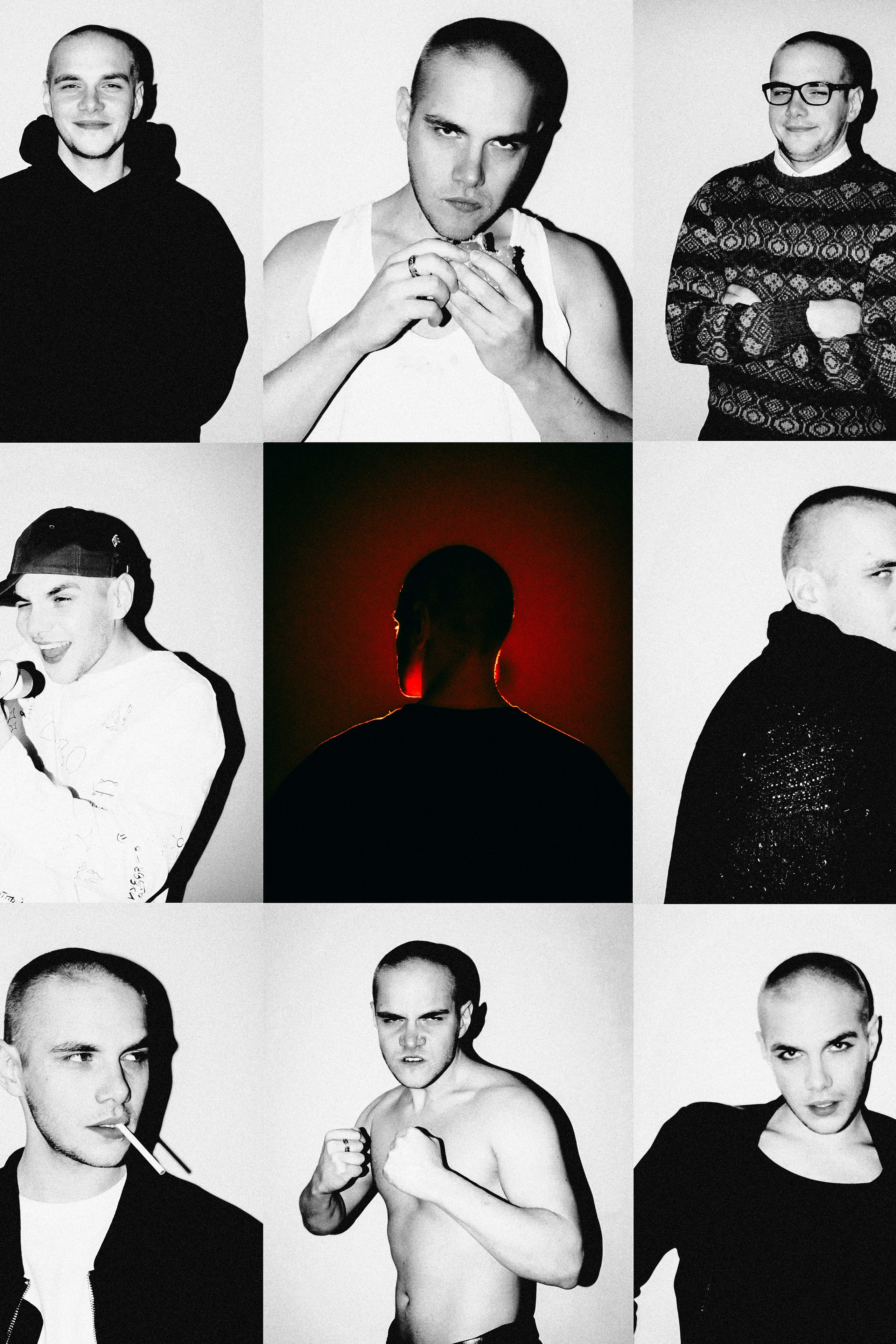 1 PERSON = 9 ALTER EGOS