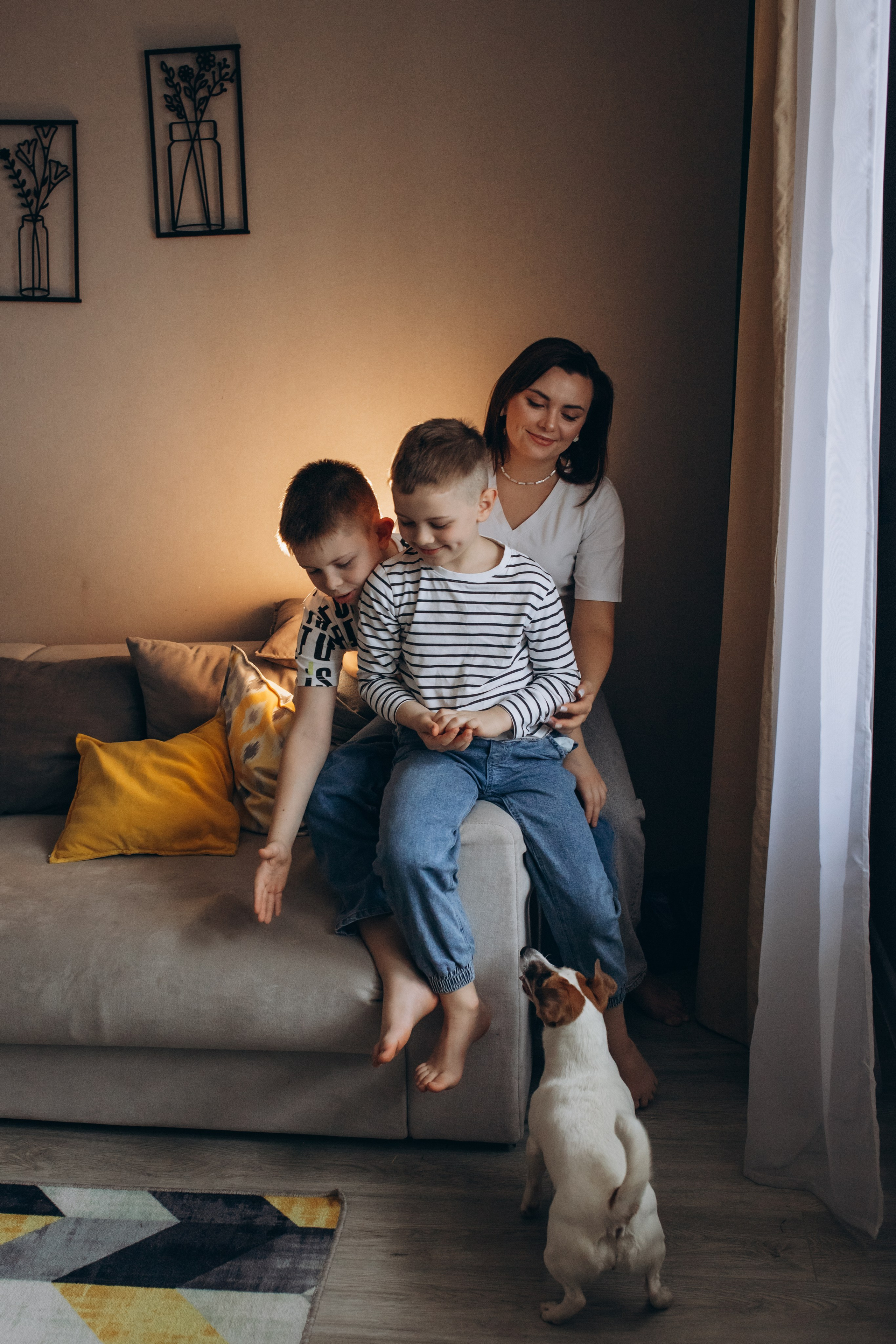 Татьяна, Захар, Миша